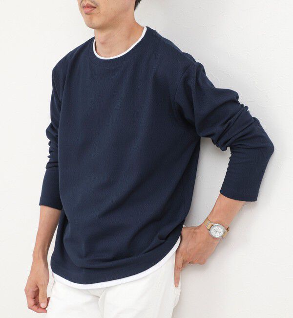 NOLLEY'S goodman「リンクスダブルカラー LS Tee 26AW」|Tシャツ・カットソー|