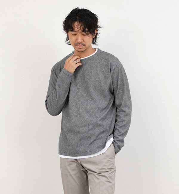 NOLLEY'S goodman「リンクスダブルカラー LS Tee 26AW」|Tシャツ・カットソー|