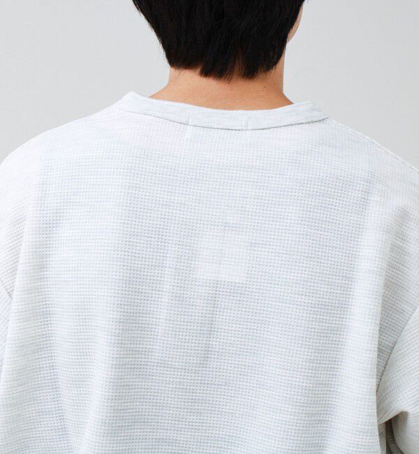 GLOSTER「ワッフルヘンリーネックロンＴ」|Tシャツ・カットソー|