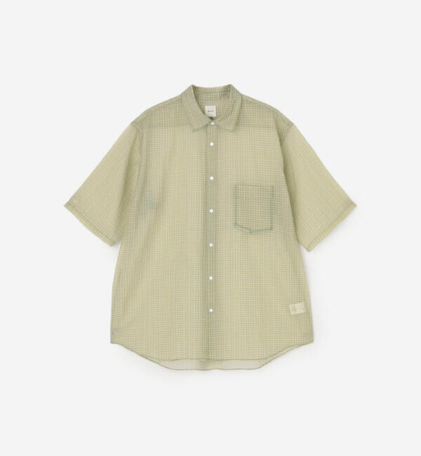  「迷迭香 |〈別注〉ナイロン メッシュシャツ MEN」|シャツ・ブラウス|WHITE系1