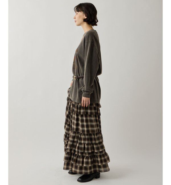  「ティアードフリルスカート」|スカート|