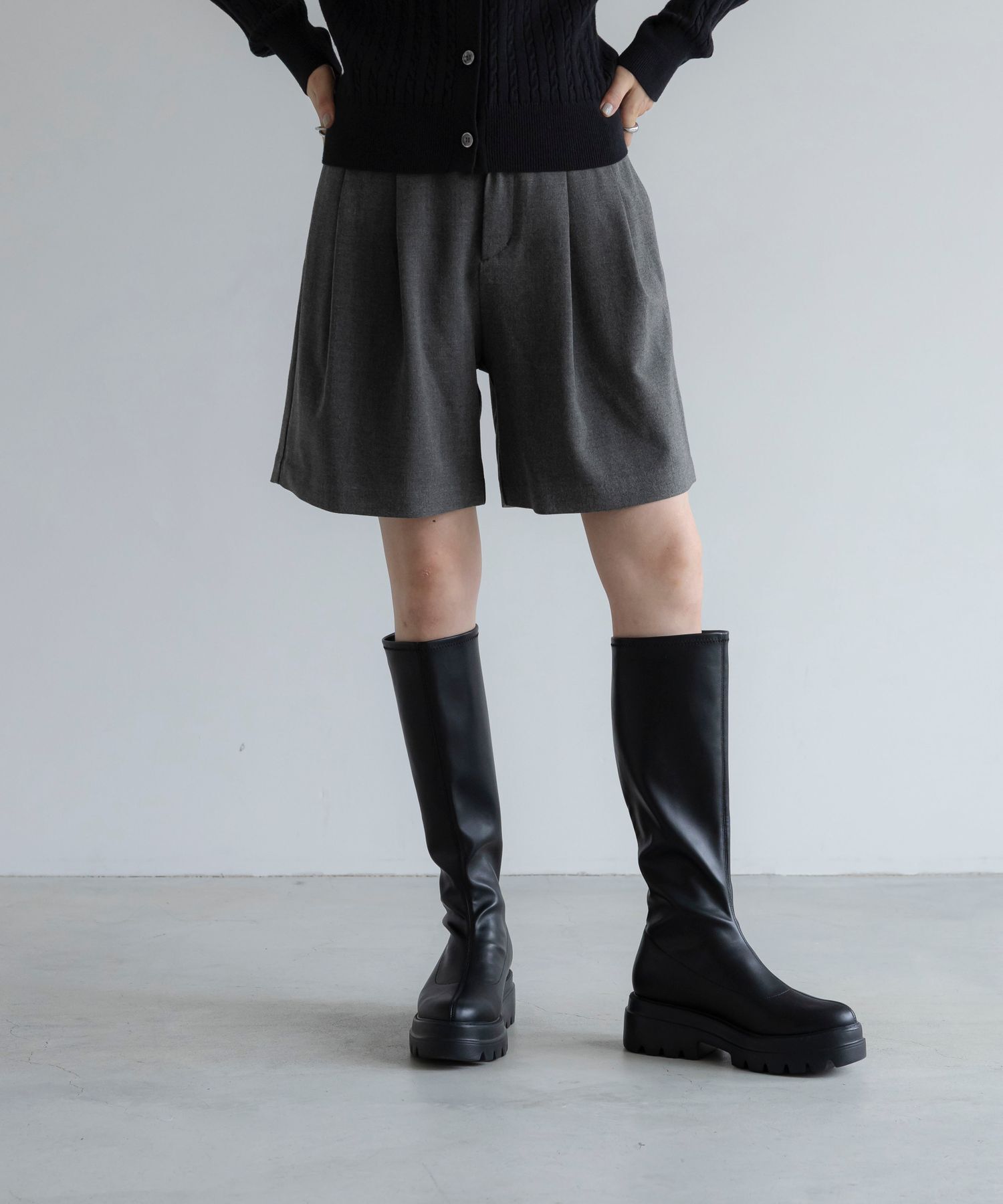  「TRショートパンツ」|その他|チャコール２
