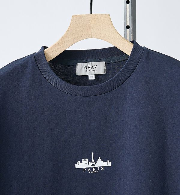 ABAHOUSE「【CITY PRINT】半袖Tシャツ」|Tシャツ・カットソー|