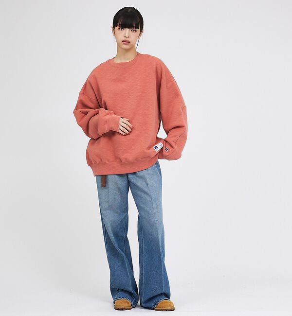 ABAHOUSE「WEB限定【RUSSELL&times;BerBerJin】Brushed Elbow Pa」|スウェット・ジャージ|