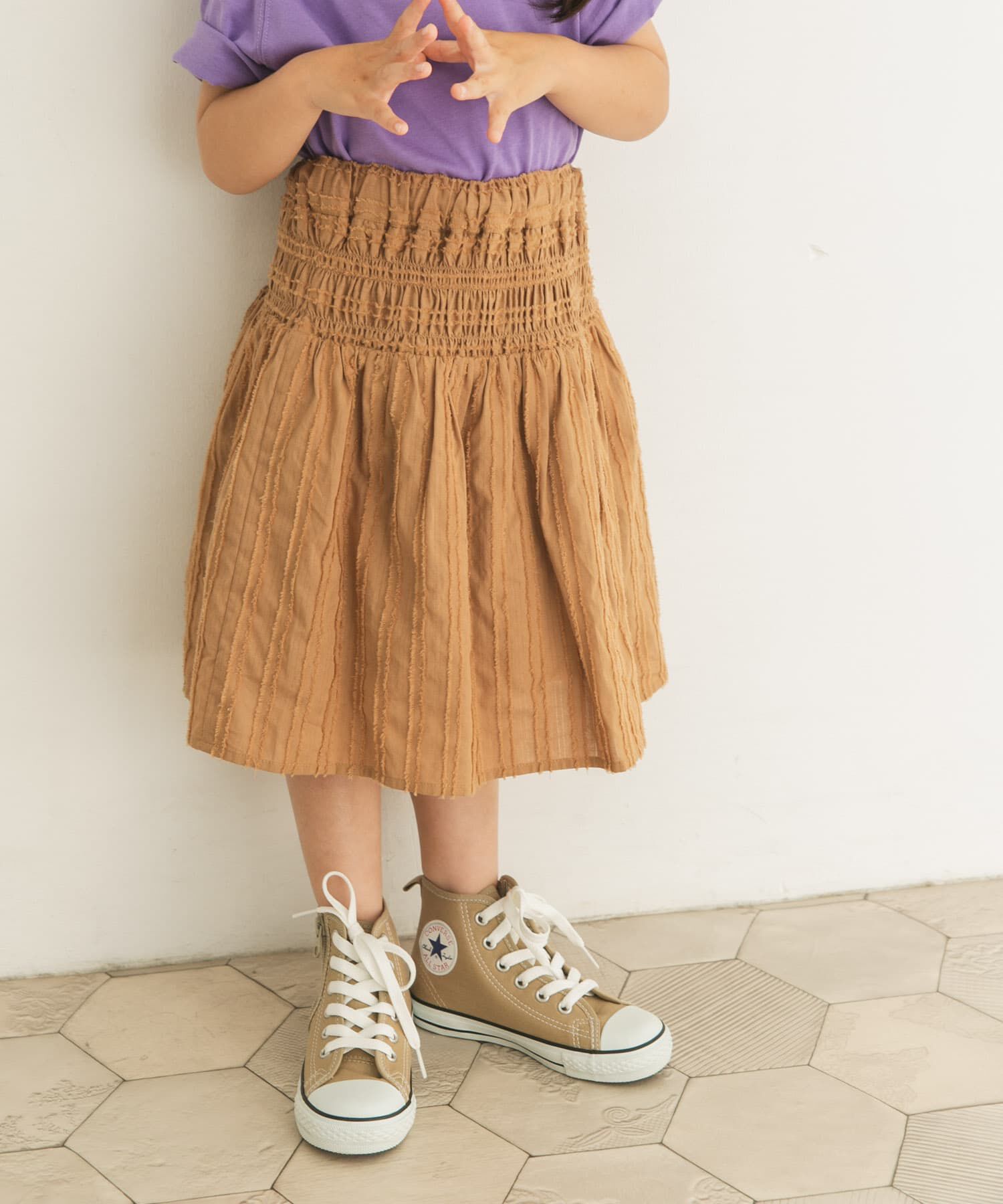 URBAN RESEARCH DOORS「ドビーシャーリングスカート(KIDS)」|その他|