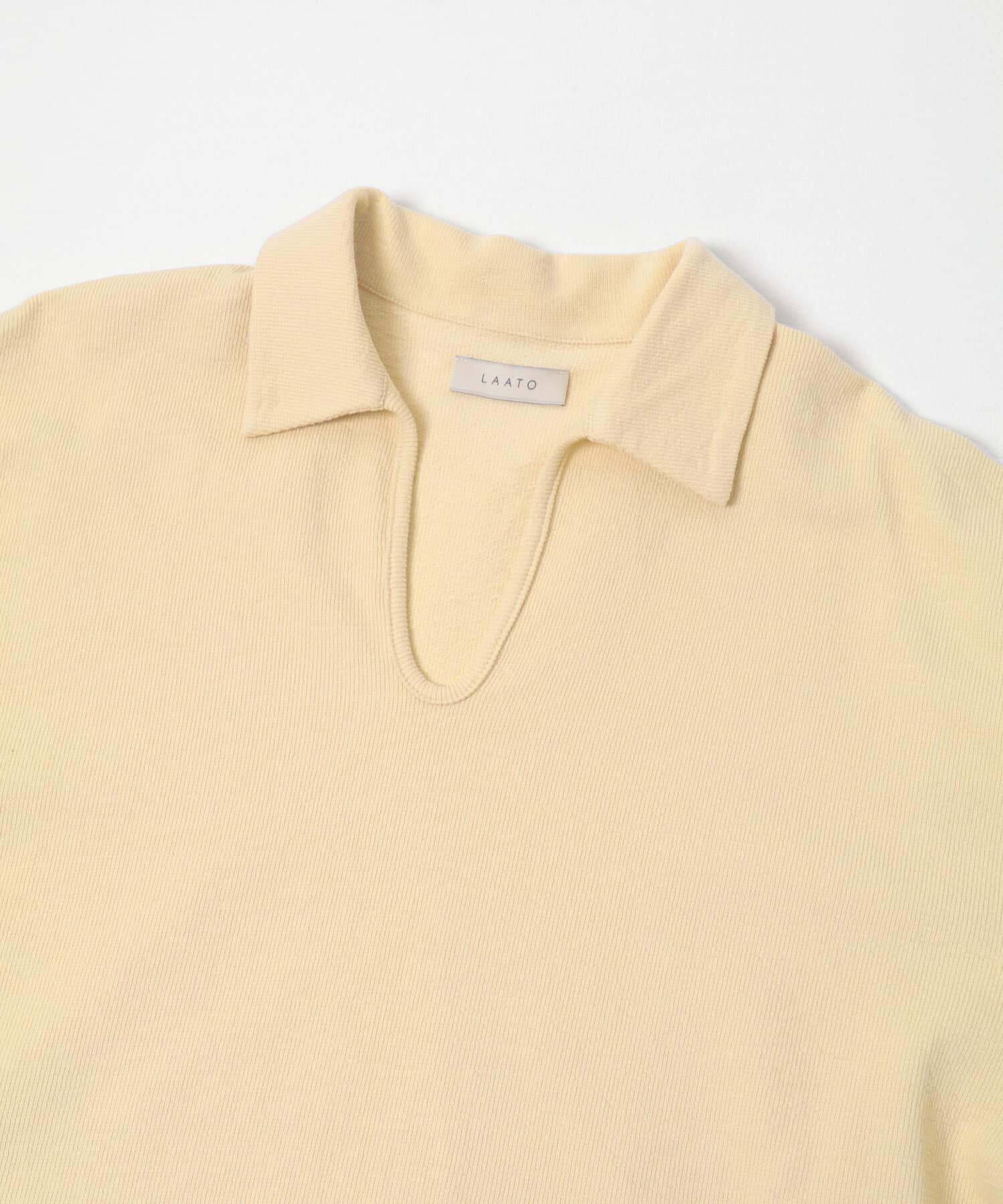 LAATO「open collared tee」|Tシャツ・カットソー|