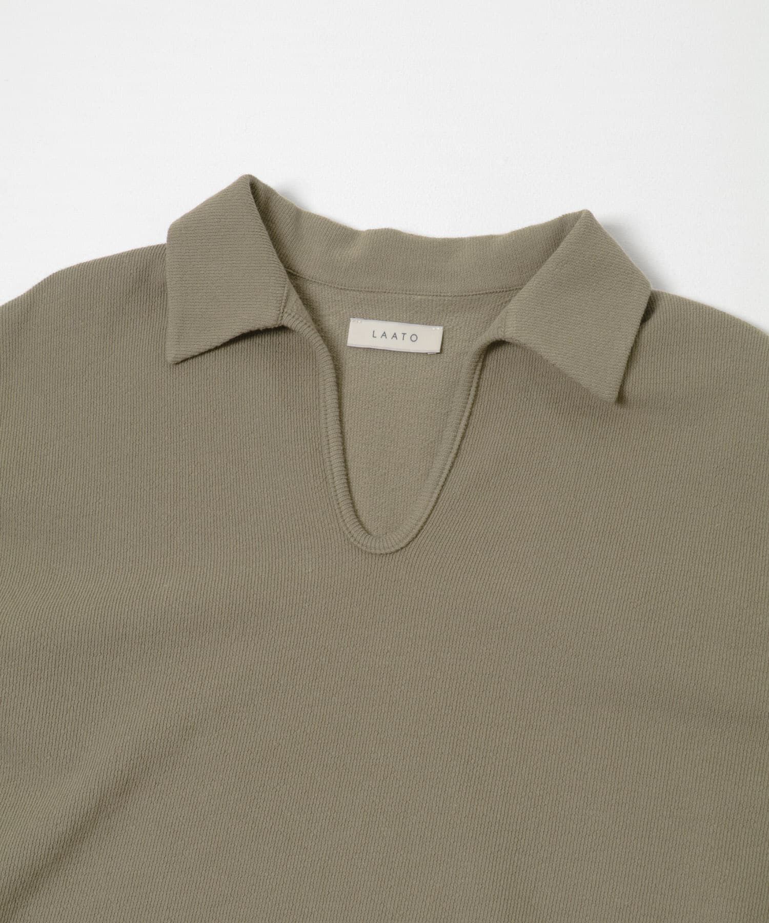 LAATO「open collared tee」|Tシャツ・カットソー|
