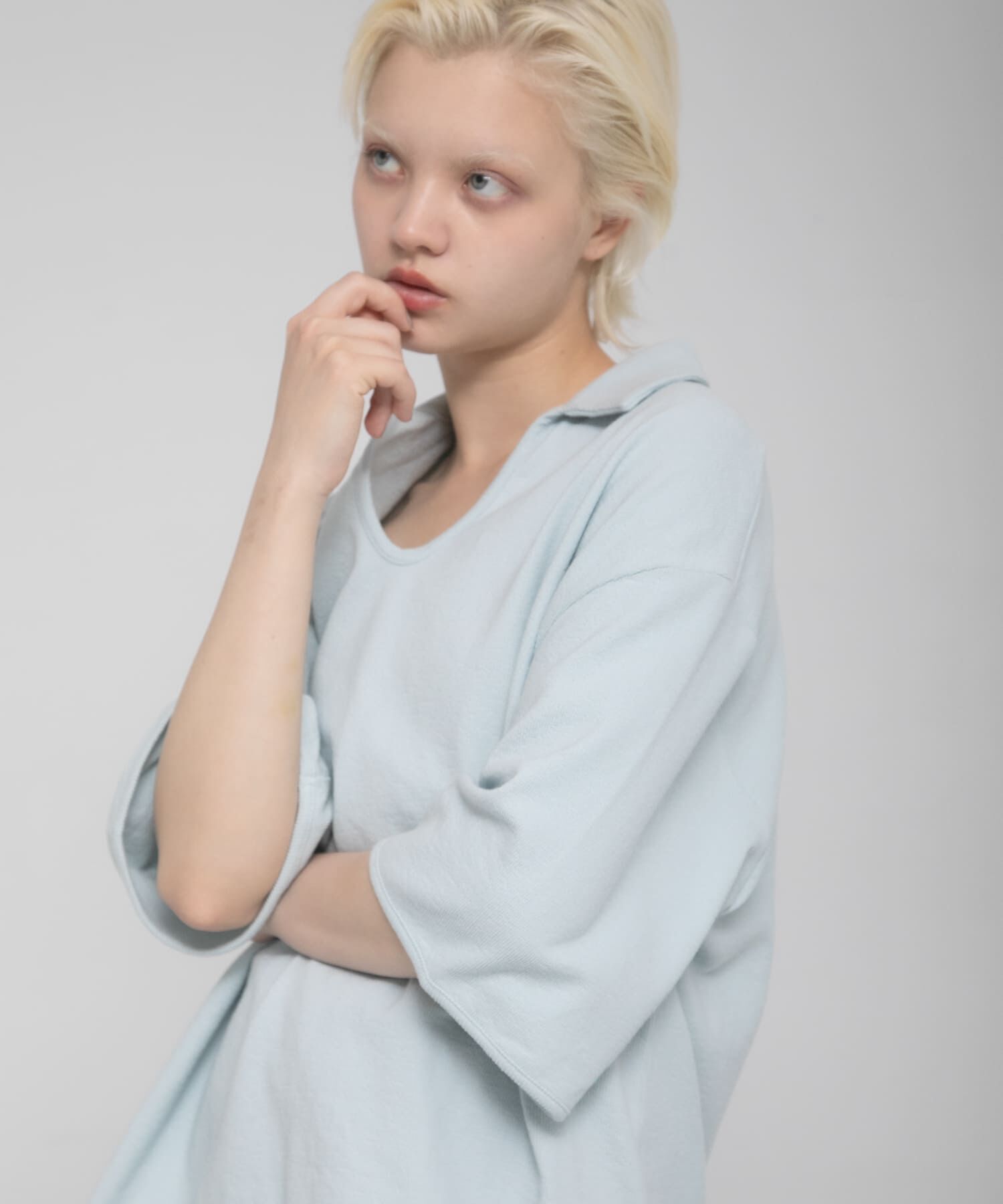 LAATO「open collared tee」|Tシャツ・カットソー|