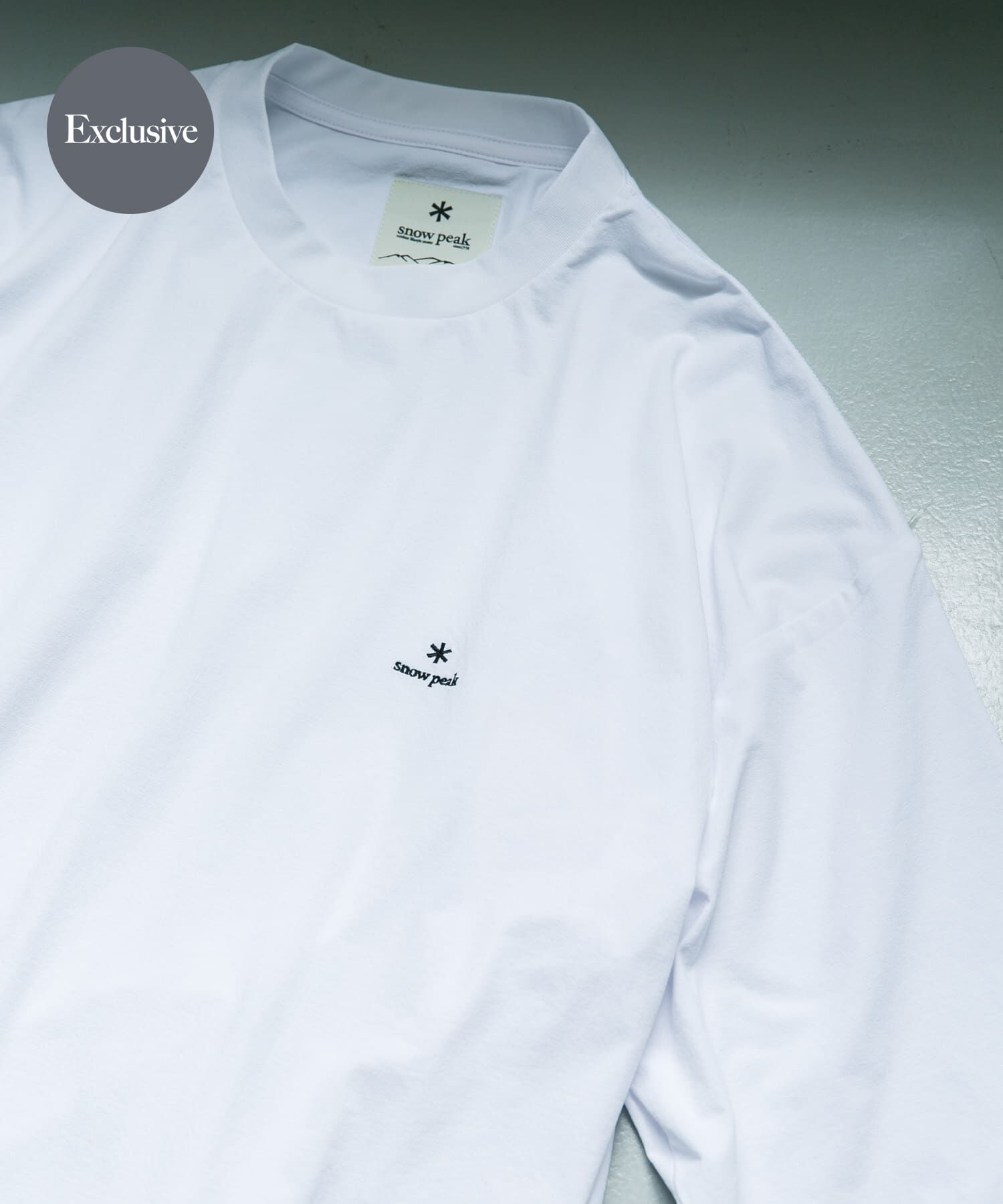 URBAN RESEARCH DOORS「『別注』Snow Peak Apparel&times;DOORS　WA/AC DRAWSTRING T-SHIRTS」|Tシャツ・カットソー|ホワイト