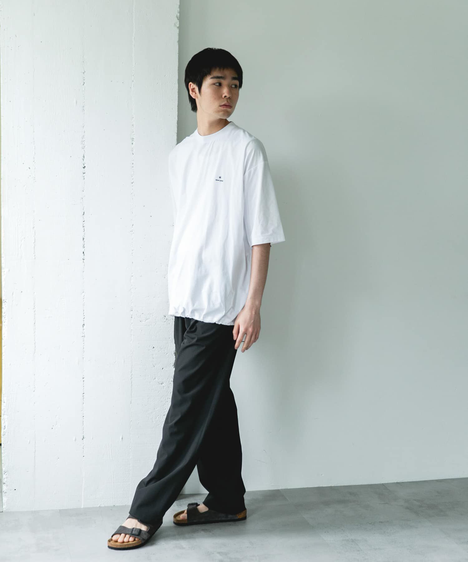 URBAN RESEARCH DOORS「『別注』Snow Peak Apparel&times;DOORS　WA/AC DRAWSTRING T-SHIRTS」|Tシャツ・カットソー|