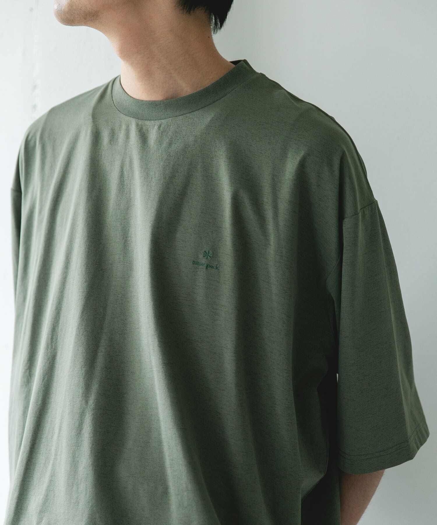 URBAN RESEARCH DOORS「『別注』Snow Peak Apparel&times;DOORS　WA/AC DRAWSTRING T-SHIRTS」|Tシャツ・カットソー|