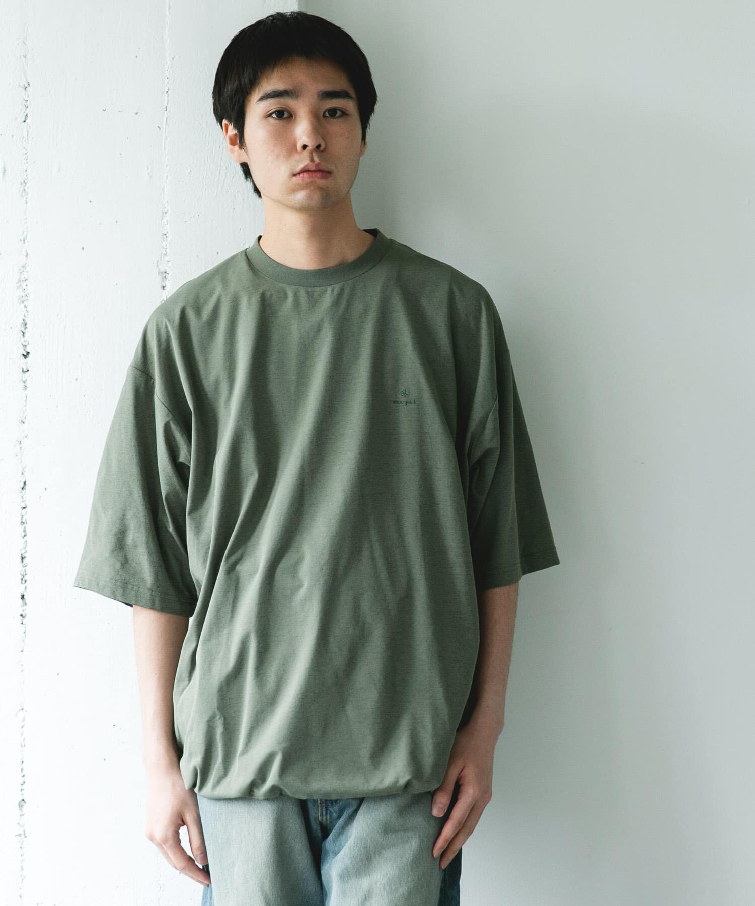 URBAN RESEARCH DOORS「『別注』Snow Peak Apparel&times;DOORS　WA/AC DRAWSTRING T-SHIRTS」|Tシャツ・カットソー|
