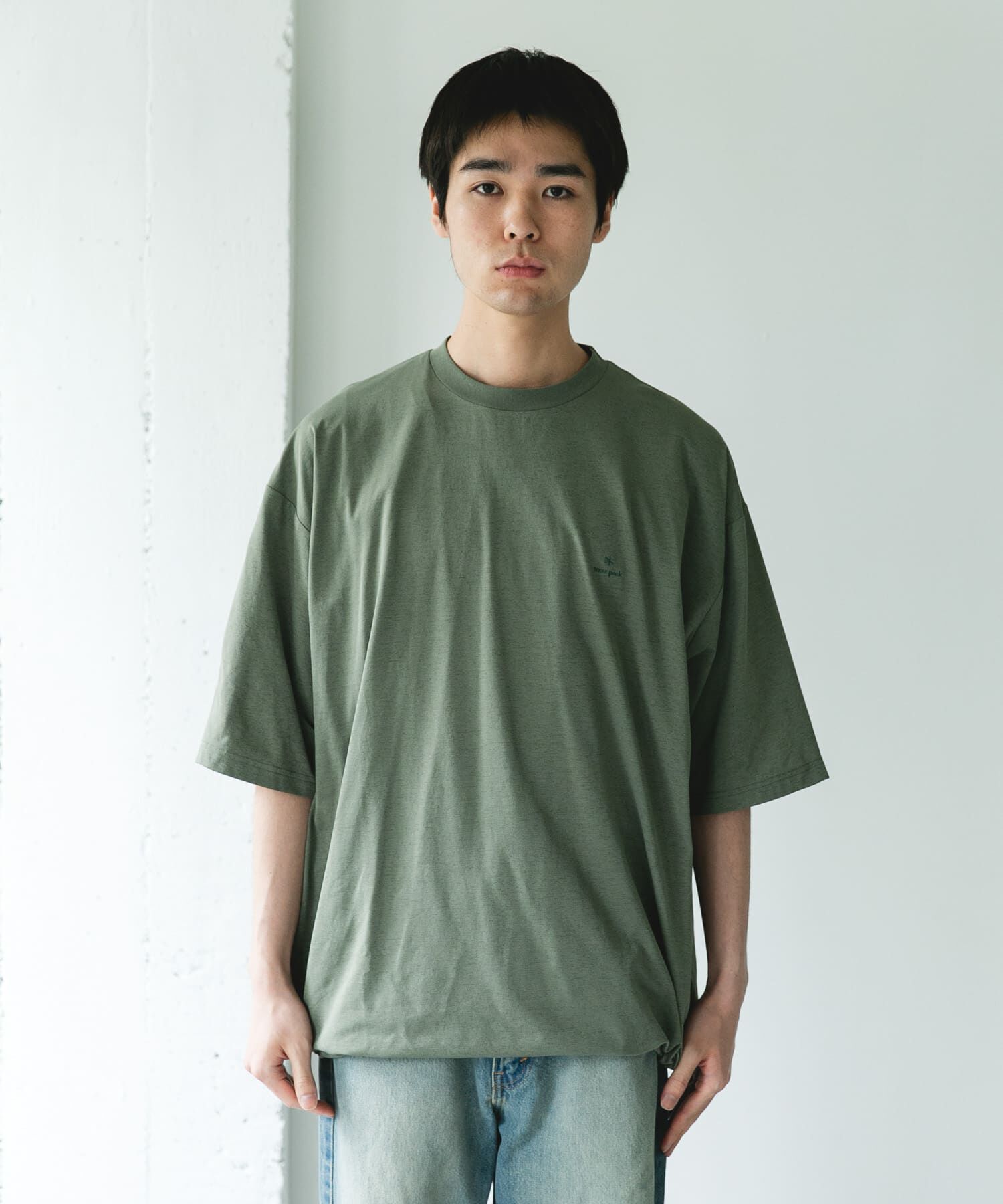 URBAN RESEARCH DOORS「『別注』Snow Peak Apparel&times;DOORS　WA/AC DRAWSTRING T-SHIRTS」|Tシャツ・カットソー|