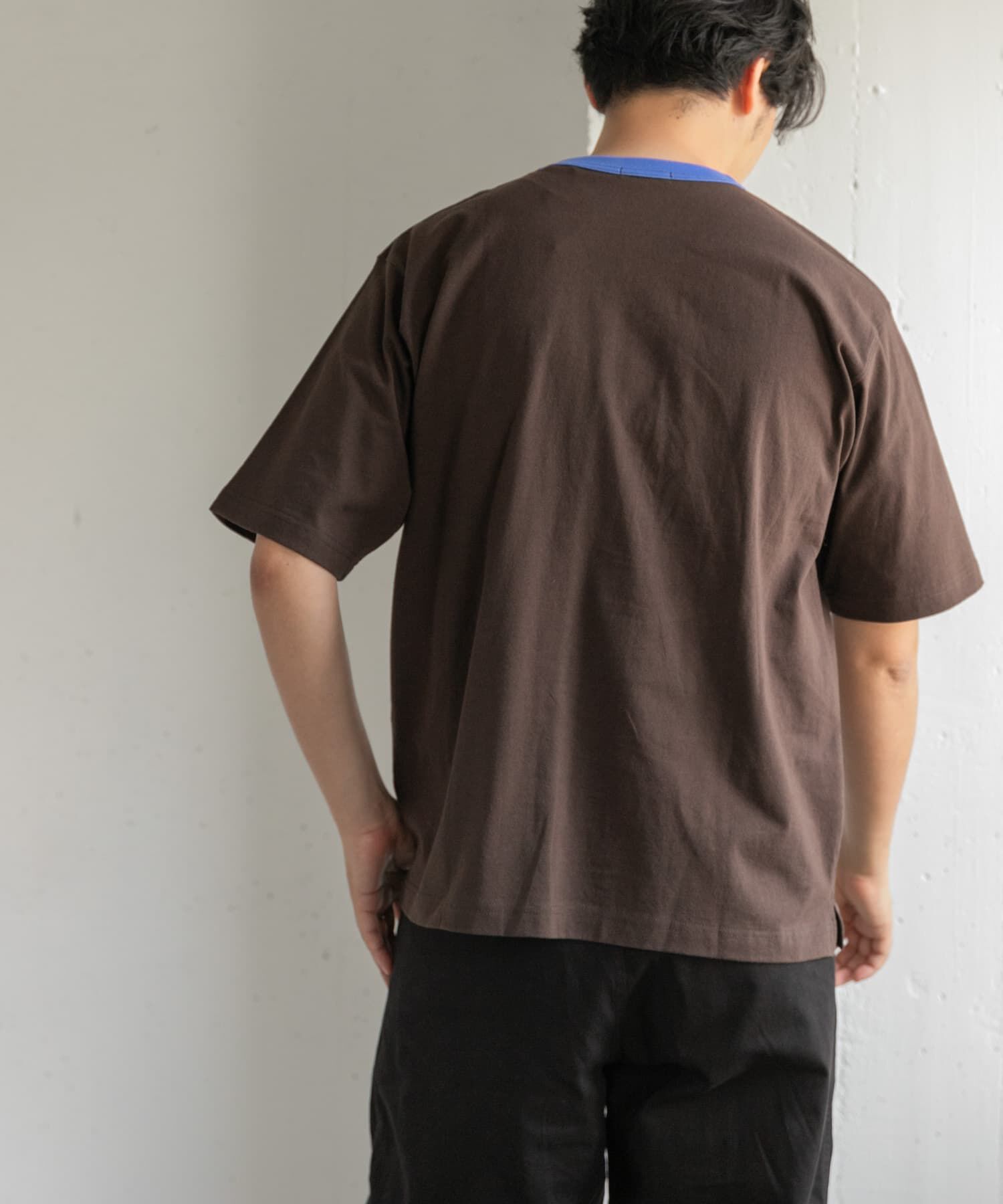 URBAN RESEARCH DOORS「FORK&SPOON　リンガーショートスリーブTシャツ」|Tシャツ・カットソー|