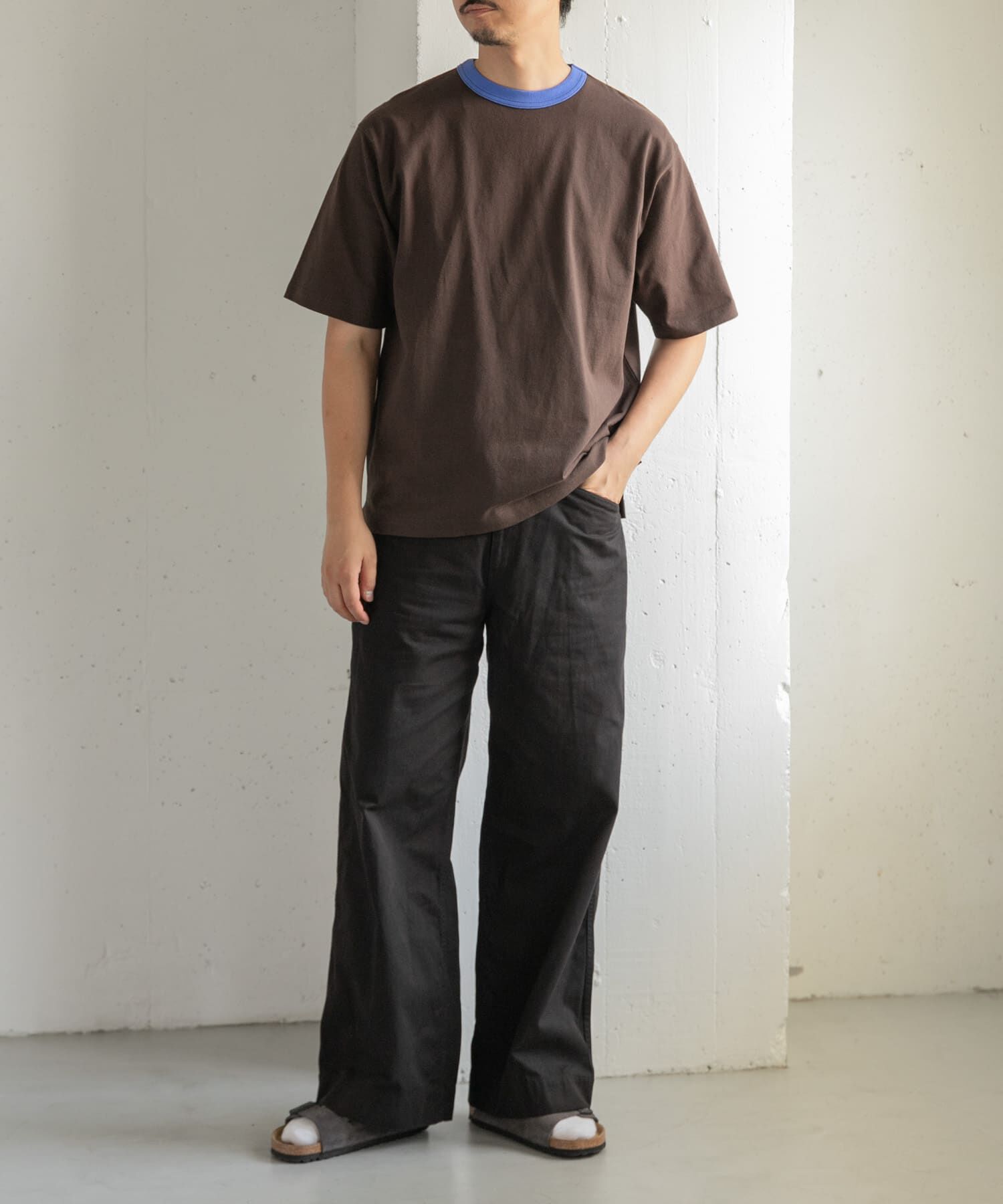 URBAN RESEARCH DOORS「FORK&SPOON　リンガーショートスリーブTシャツ」|Tシャツ・カットソー|