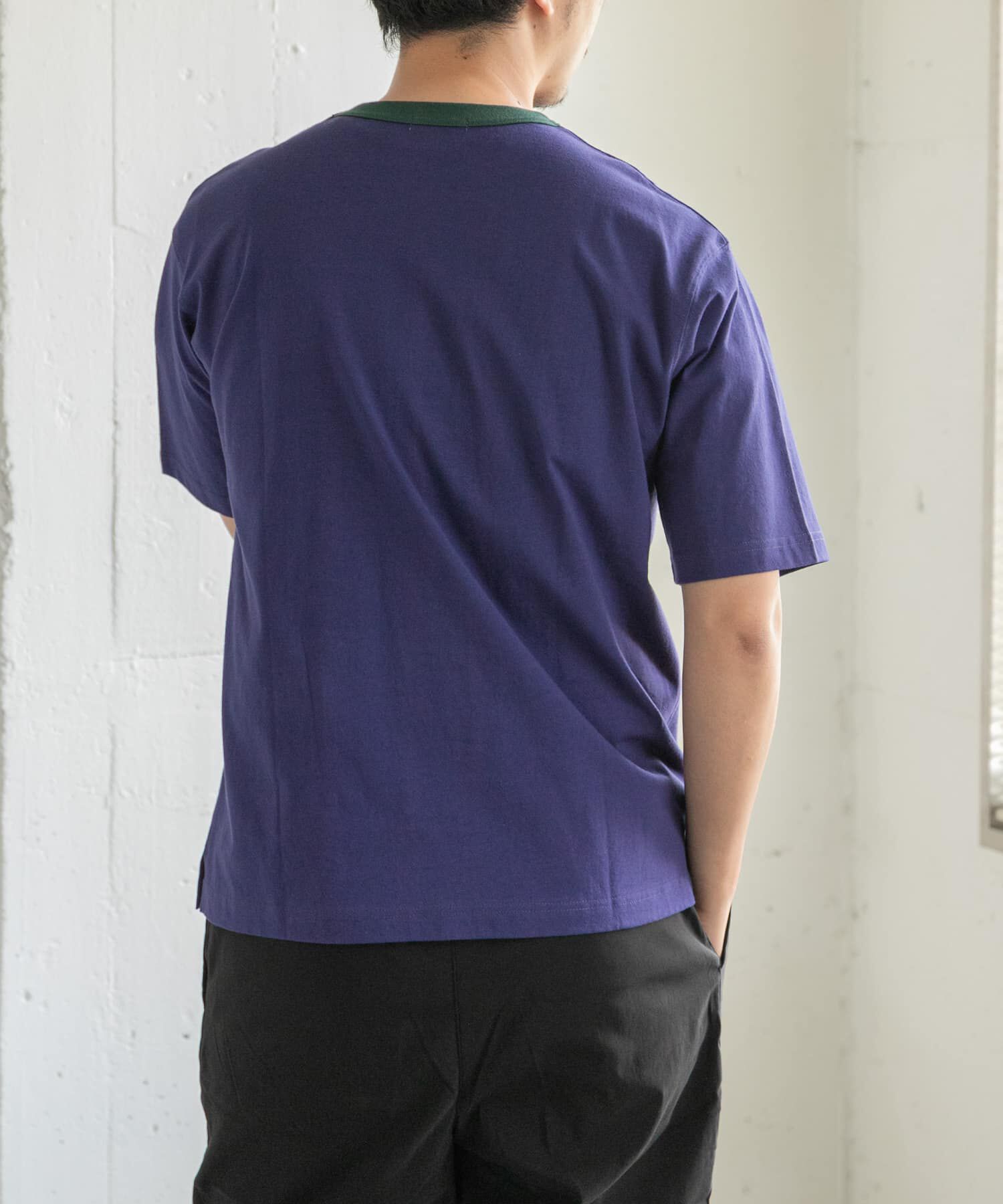 URBAN RESEARCH DOORS「FORK&SPOON　リンガーショートスリーブTシャツ」|Tシャツ・カットソー|
