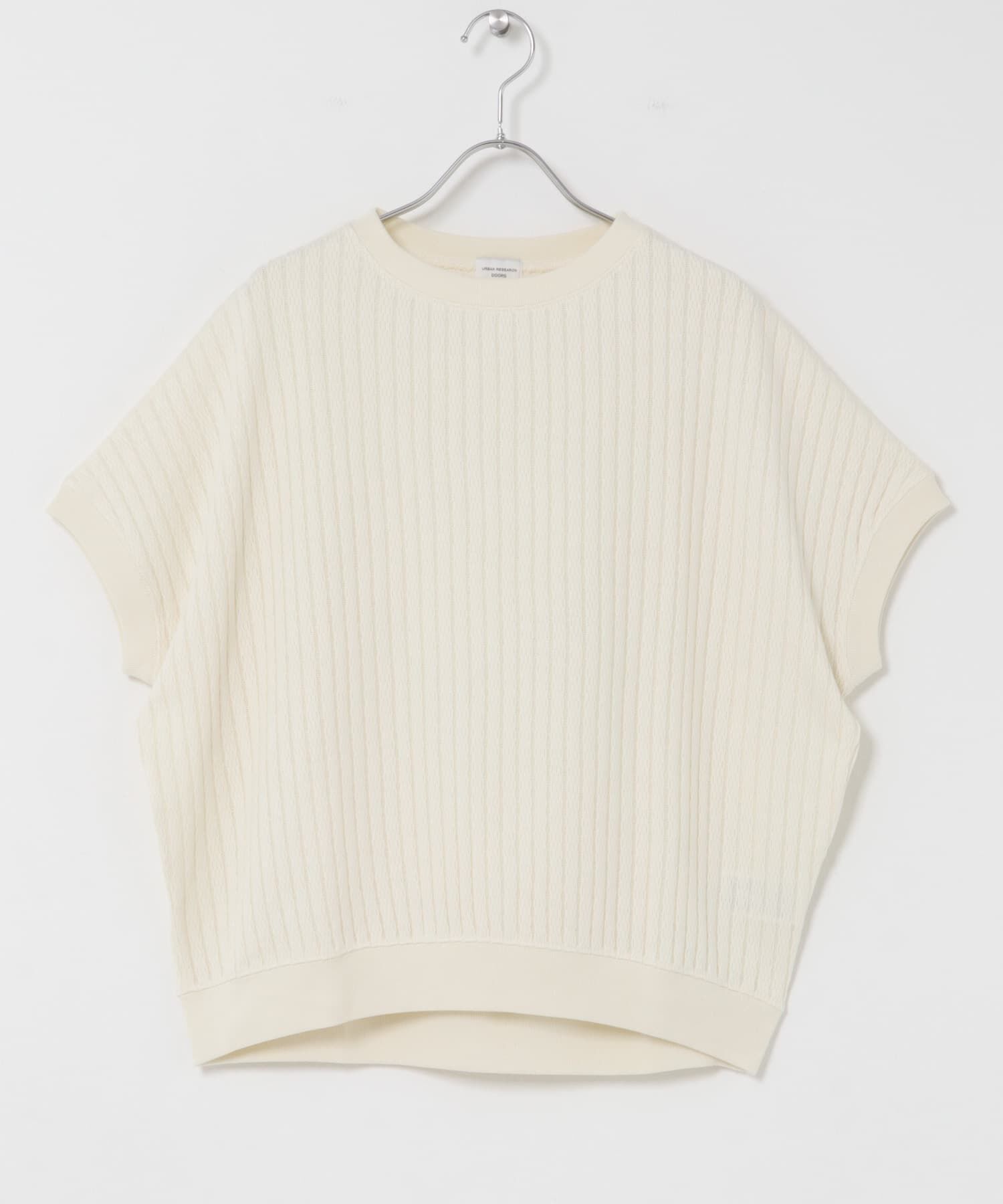 URBAN RESEARCH DOORS「ハニカムタックフレンチプルオーバー」|Tシャツ・カットソー|