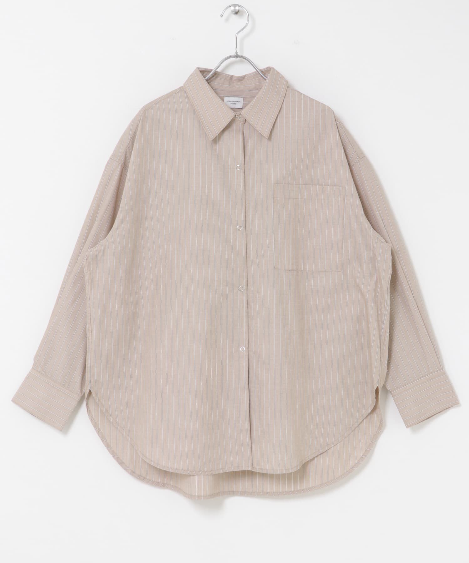 URBAN RESEARCH DOORS「『速乾/イージーケア/UVカット』『UR TECH』Aircareリングドットシャツ 26AW」|シャツ・ブラウス|
