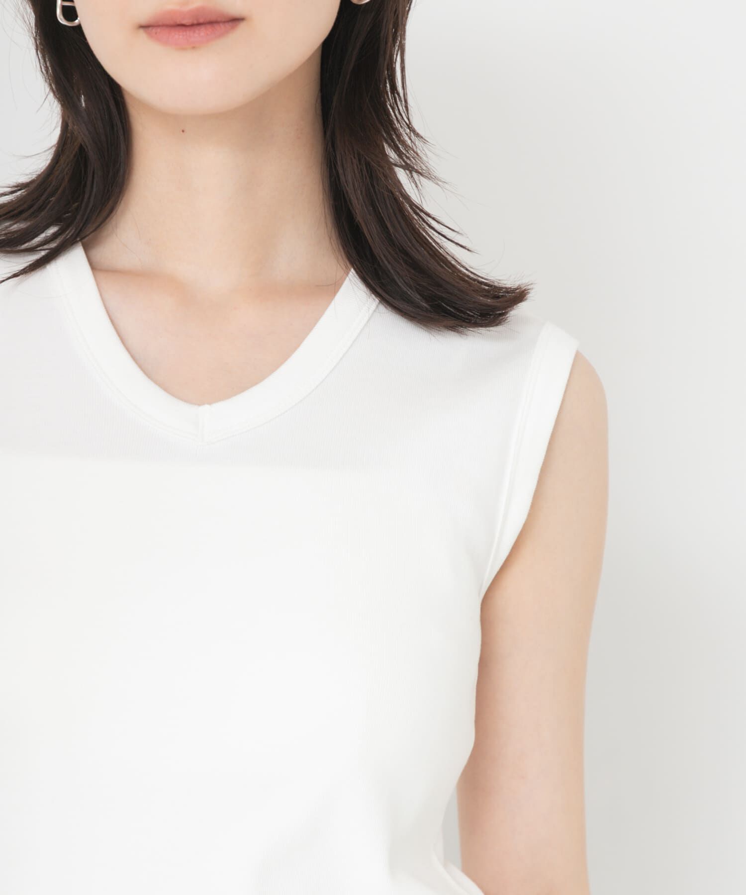 URBAN RESEARCH「new basic　BABY SKIN SLEEVELESS」|タンクトップ|