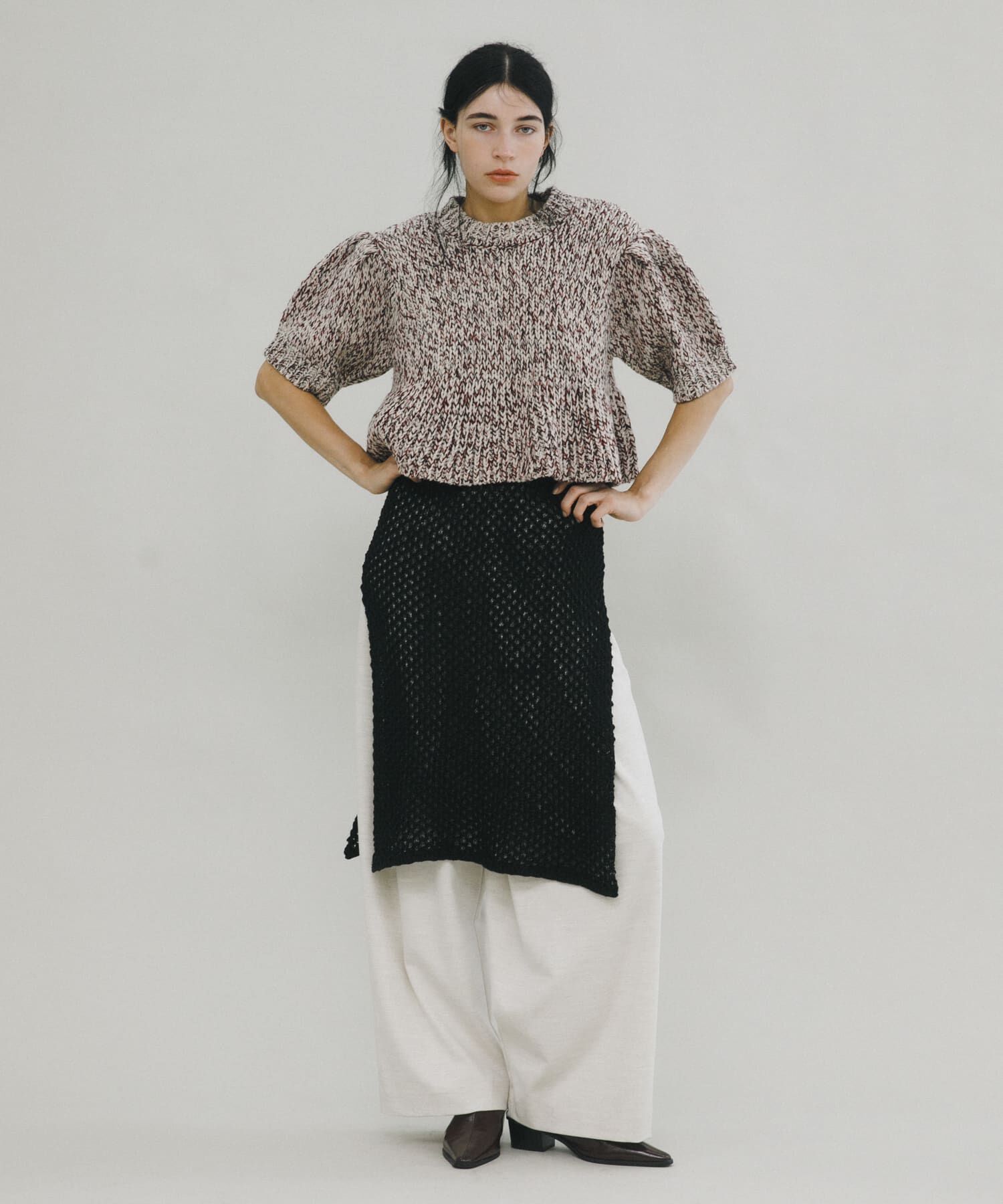LAATO「wrap wide tack pants」|その他|