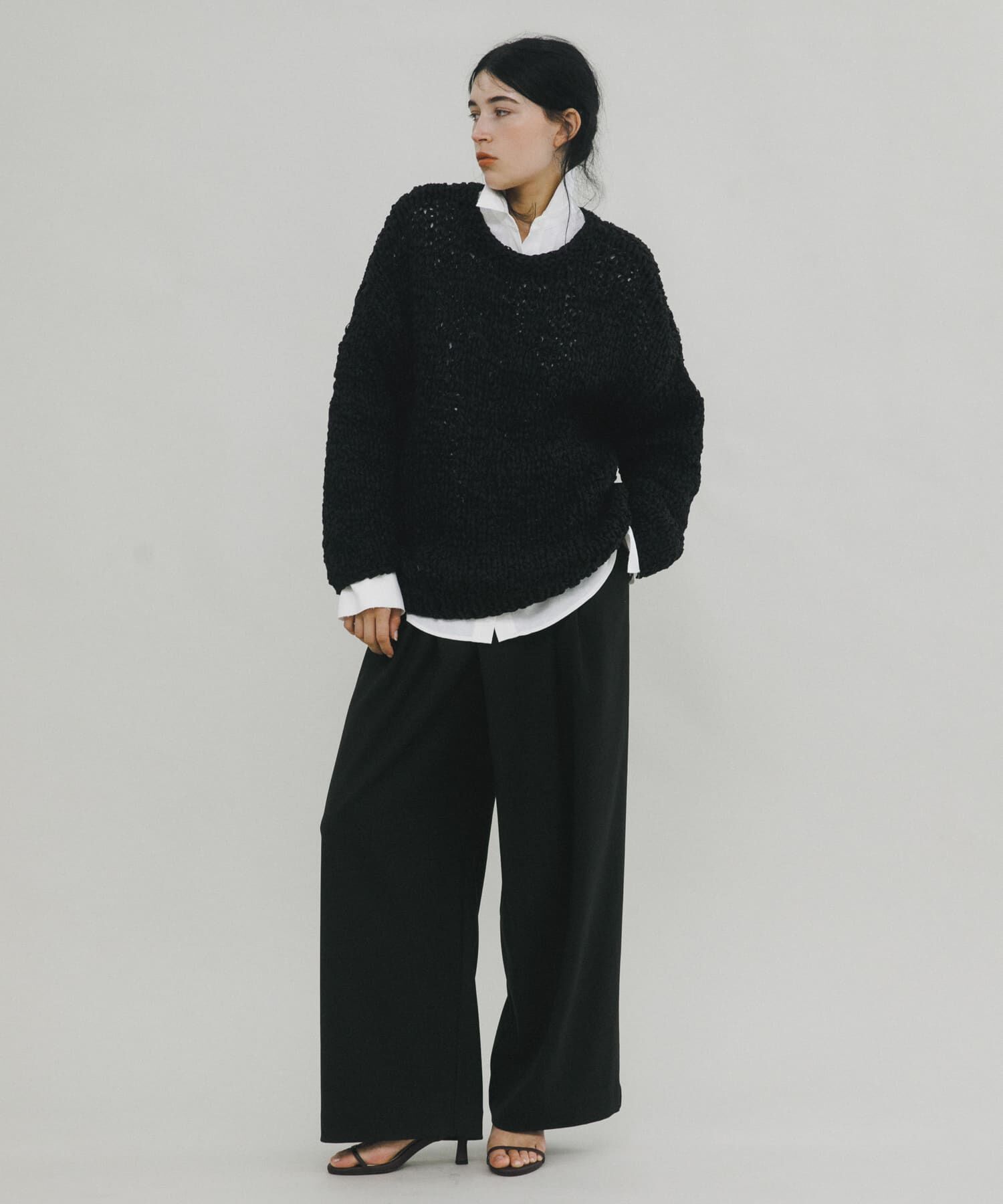 LAATO「wrap wide tack pants」|その他|