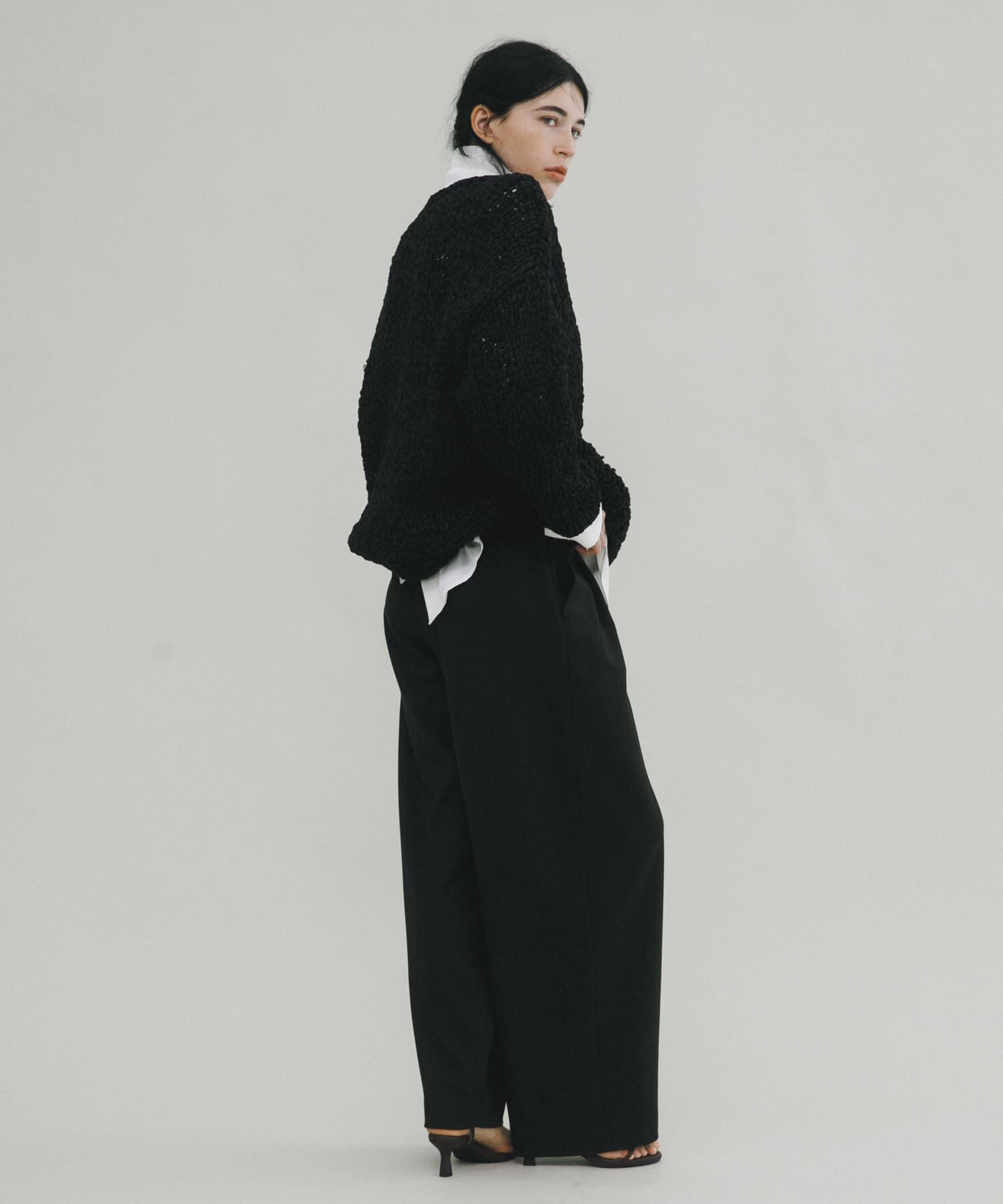 LAATO「wrap wide tack pants」|その他|