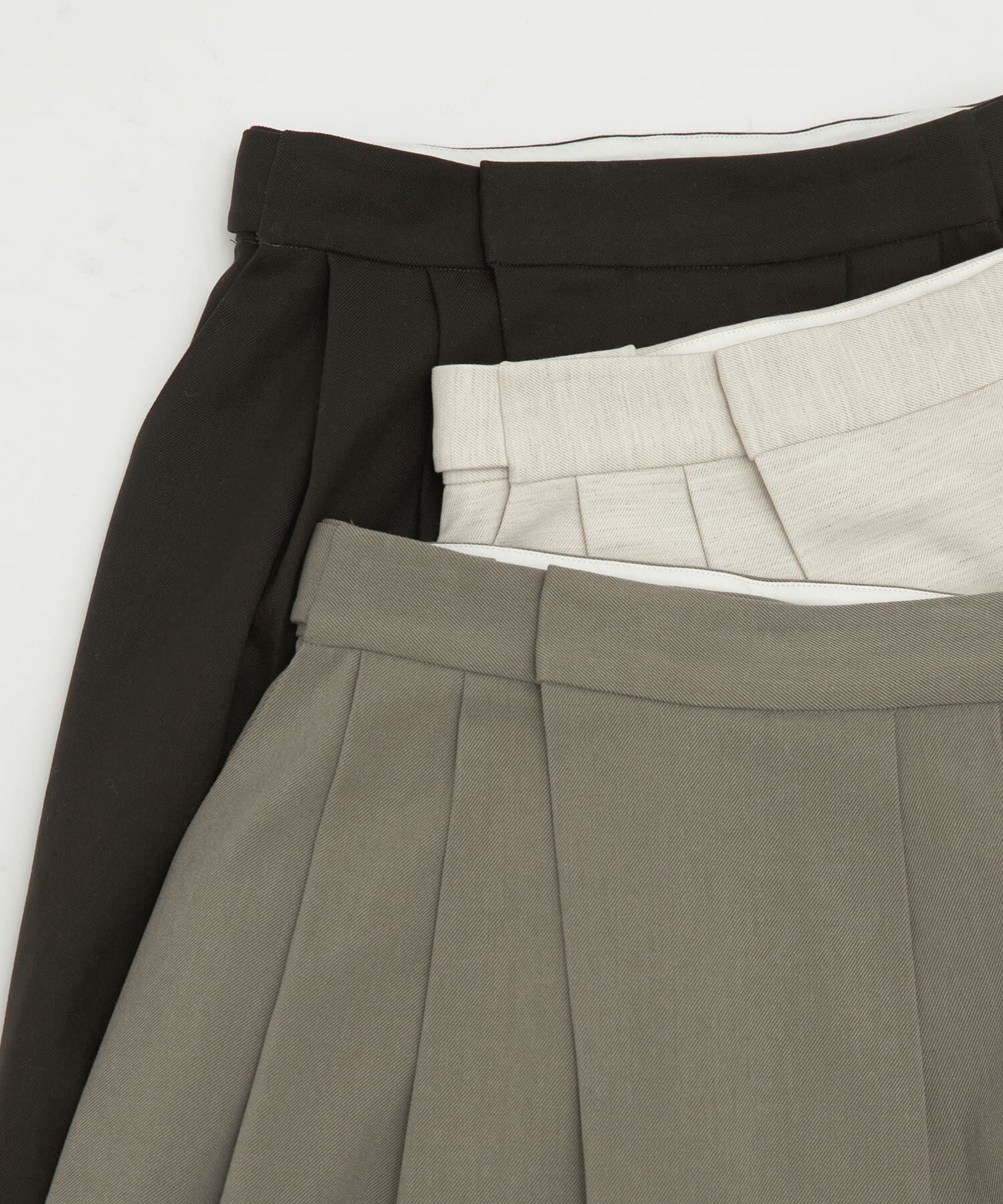LAATO「wrap wide tack pants」|その他|