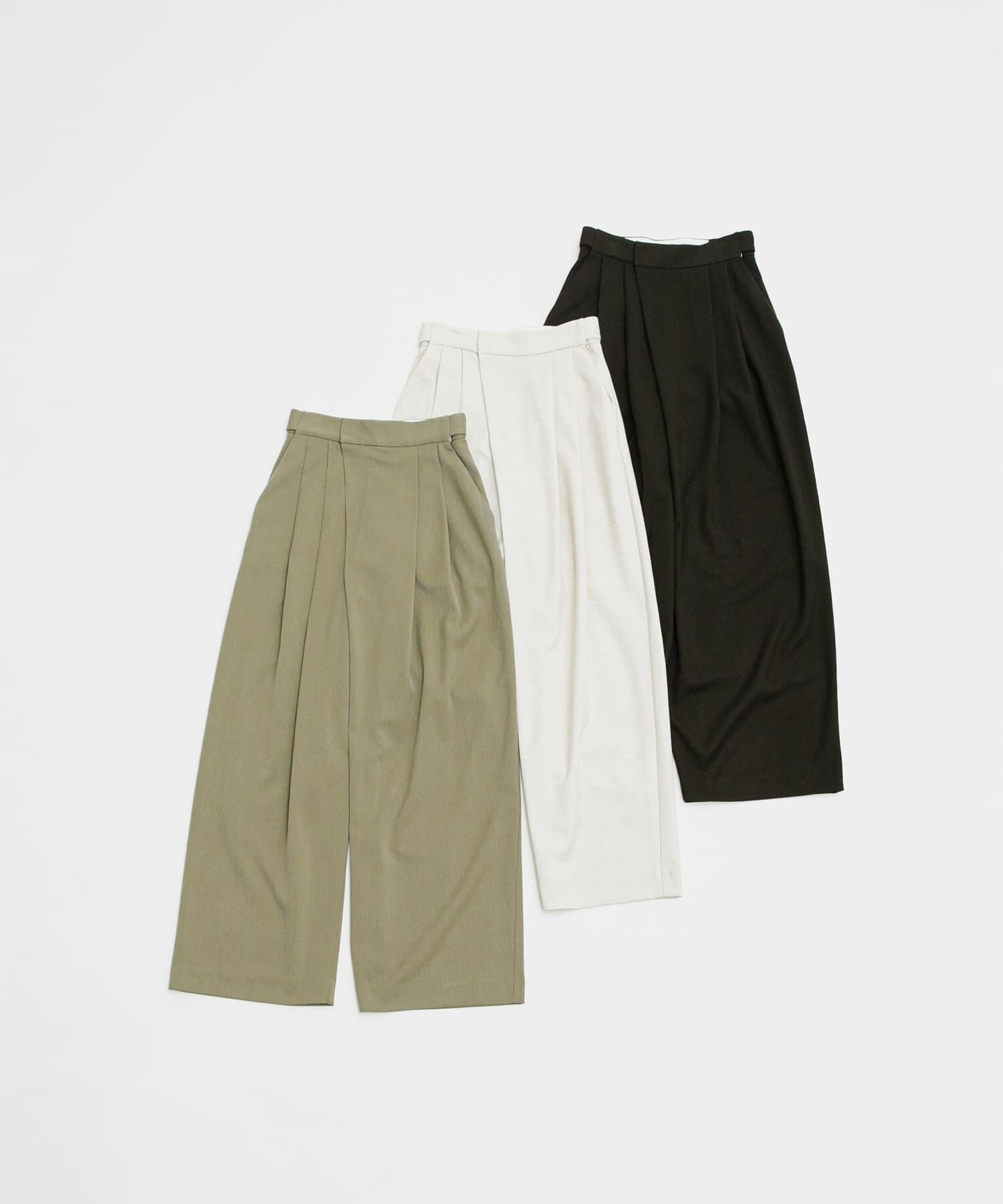 LAATO「wrap wide tack pants」|その他|
