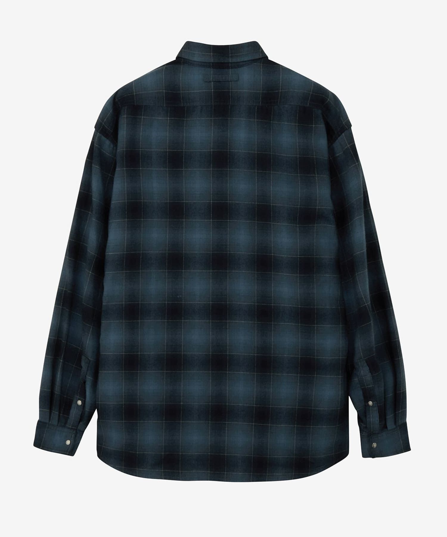 URBAN RESEARCH DOORS「THE NORTH FACE　FLANNEL OMBRE CHECK SHIRTS」|シャツ・ブラウス|