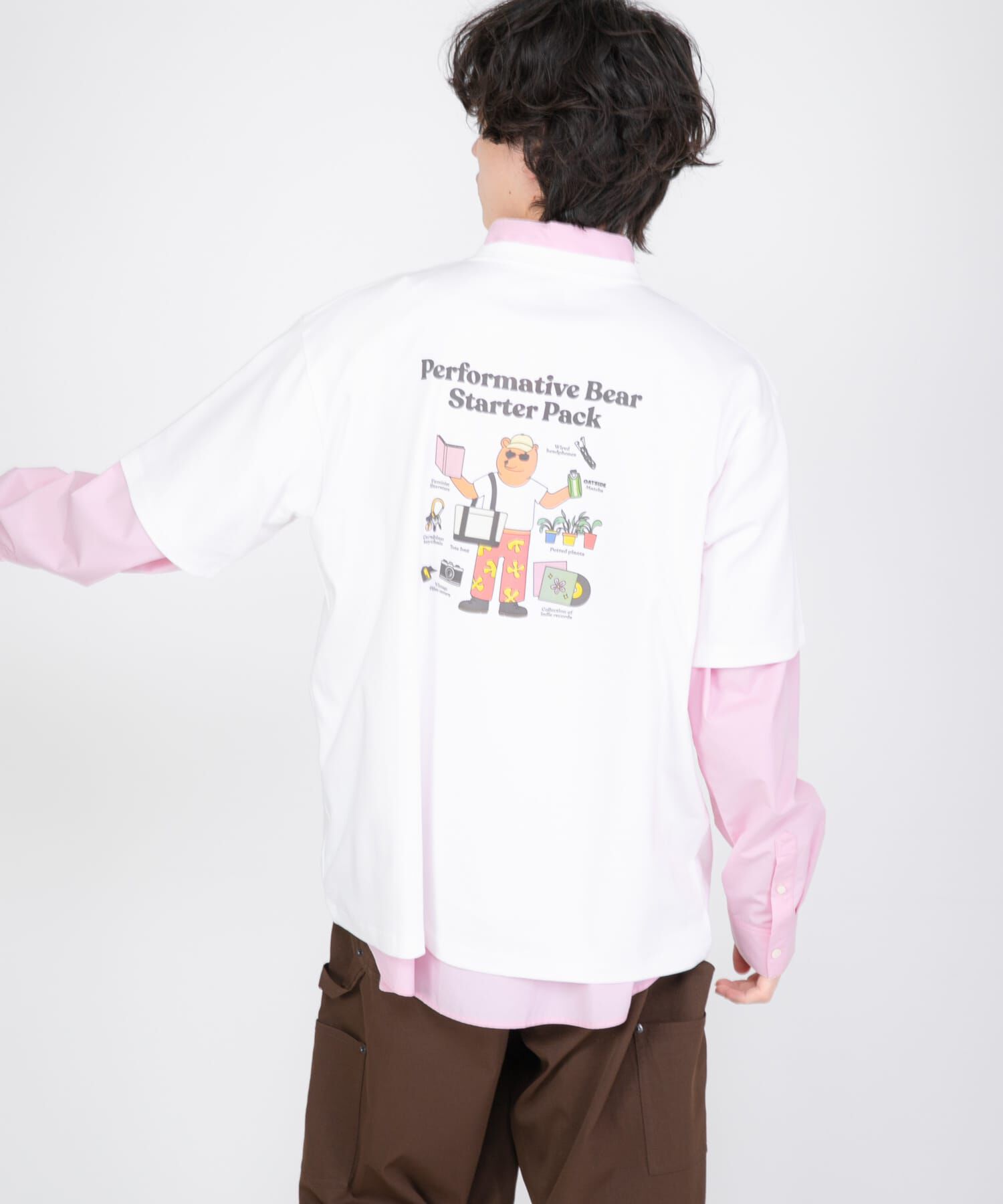 SENSE OF PLACE by URBAN RESEARCH「『別注』OATSIDE&times;SENSE OF PLACE　グラフィックTシャツB」|Tシャツ・カットソー|