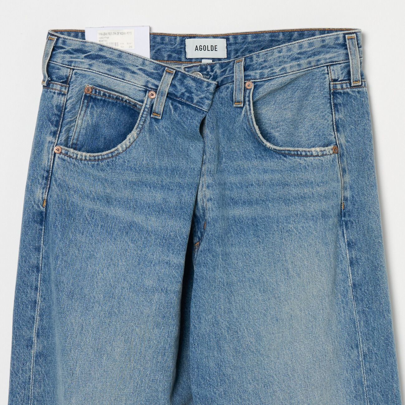  「AGOLDE VANA ASIAN LEG JEAN」|チノ|