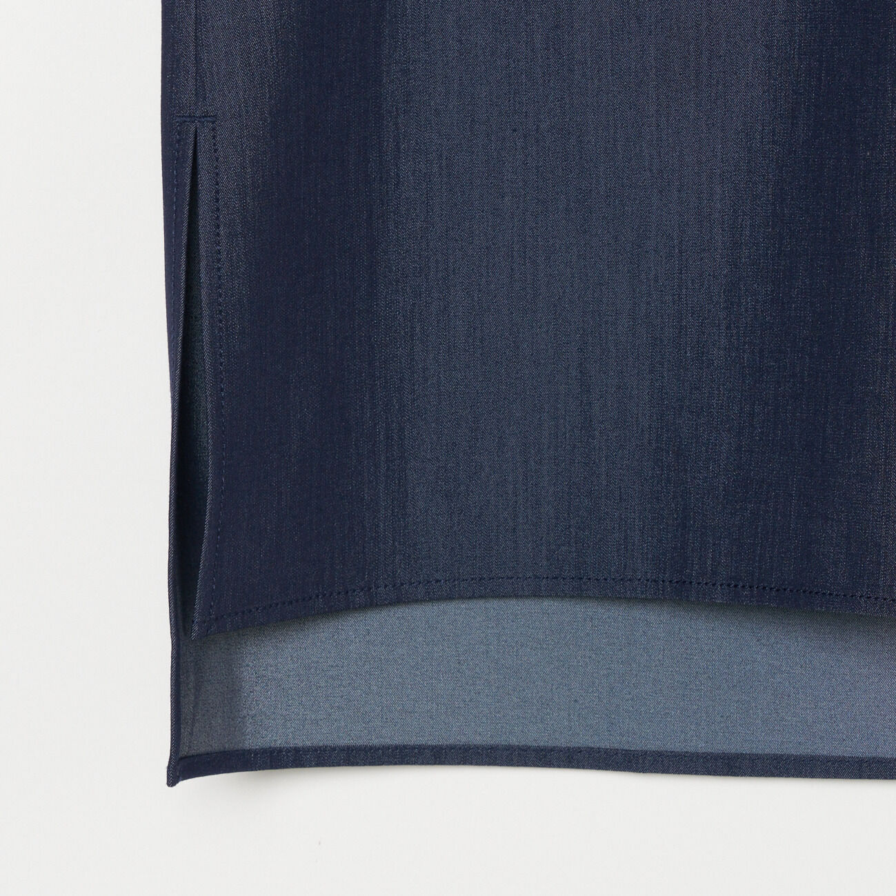HELIOPOLE「HELIOPOLE DENIM SLEEVELESS BLOUSE」|シャツ・ブラウス|