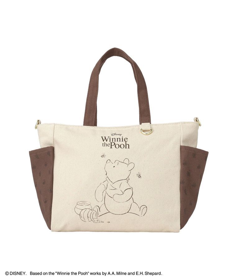 Maison de FLEUR「Winnie the Pooh/2Wayトートバッグ」|トートバッグ|