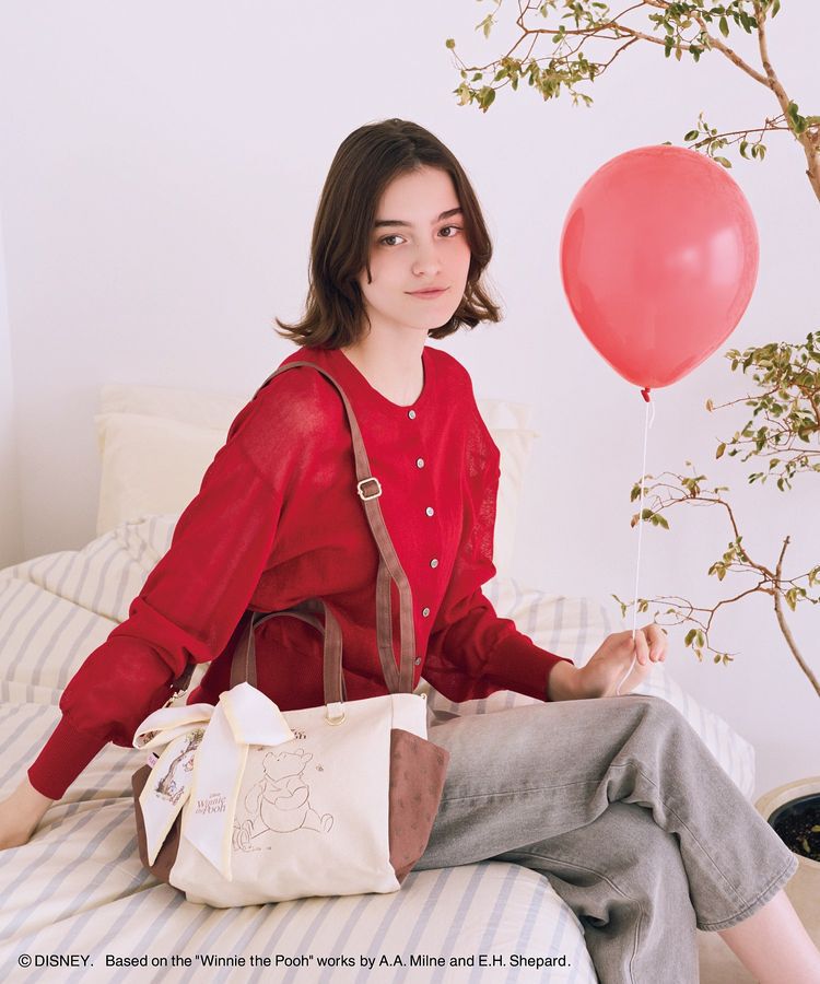 Maison de FLEUR「Winnie the Pooh/2Wayトートバッグ」|トートバッグ|