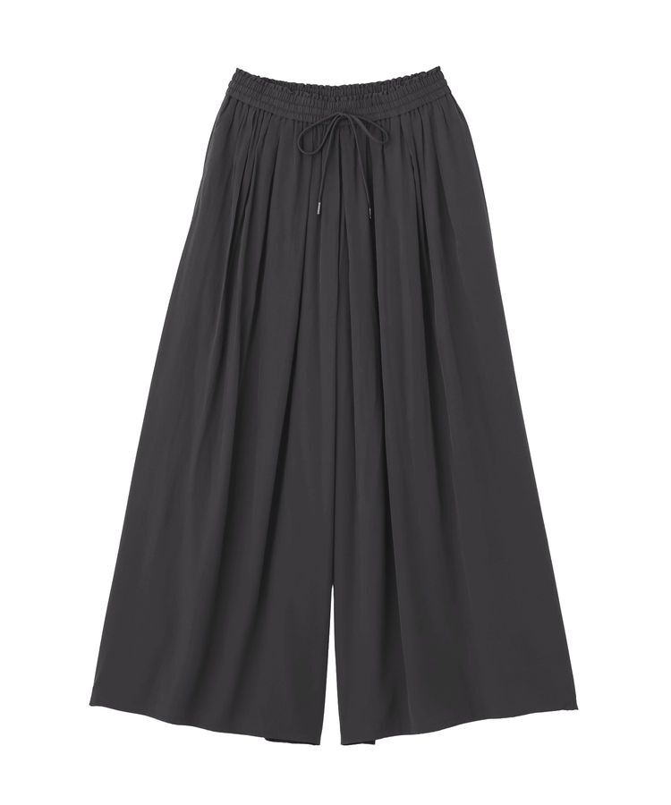 YECCA VECCA「【接触冷感/セットアップ可能】シルキータックワイドパンツ」|その他|