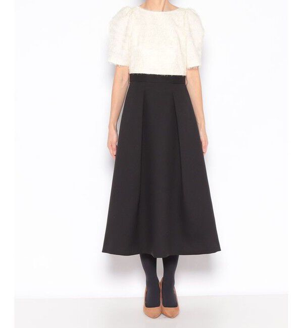 LOULOU WILLOUGHBY「【LOULOU WILLOUGHBY】カットジャガードワンピース」|ワンピース|
