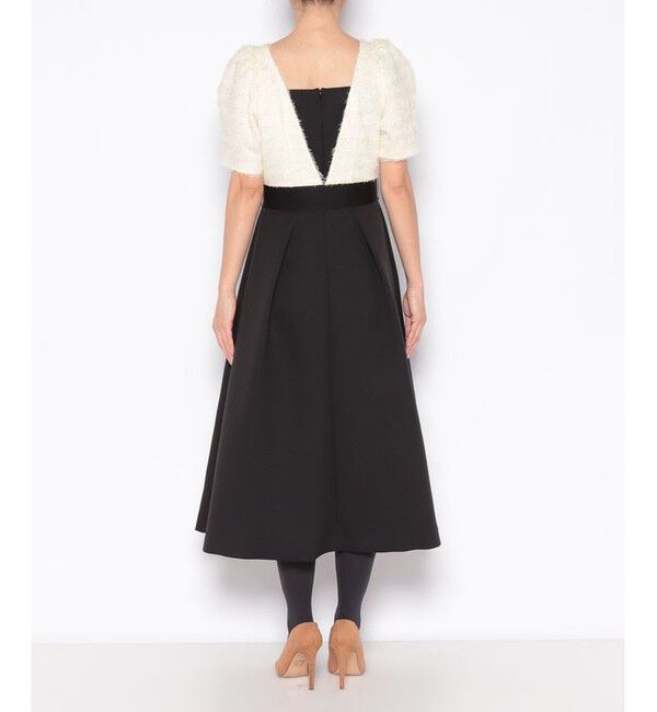 LOULOU WILLOUGHBY「【LOULOU WILLOUGHBY】カットジャガードワンピース」|ワンピース|