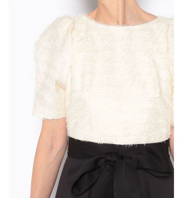 LOULOU WILLOUGHBY「【LOULOU WILLOUGHBY】カットジャガードワンピース」|ワンピース|