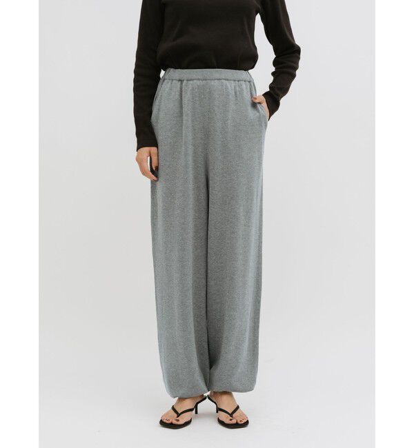 MIDIUMISOLID「MIDIUMISOLID for Ladies カームニットパンツ」|その他|