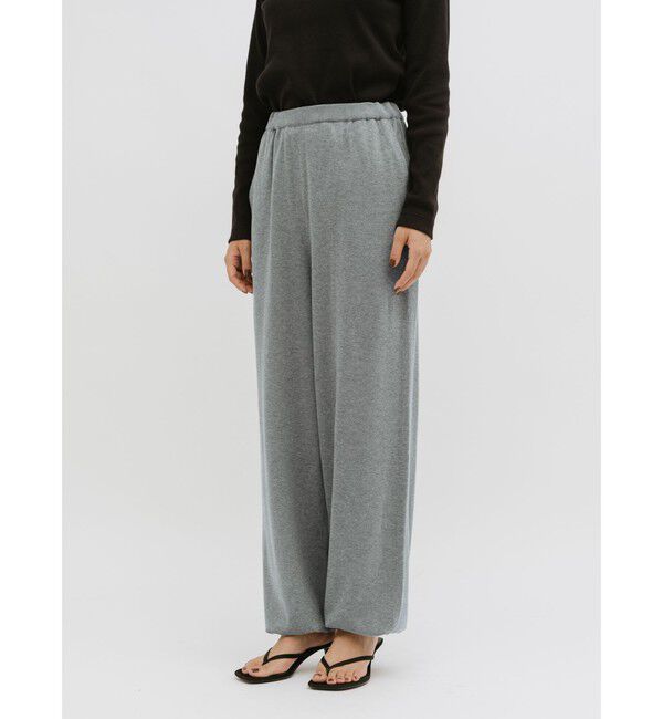 MIDIUMISOLID「MIDIUMISOLID for Ladies カームニットパンツ」|その他|
