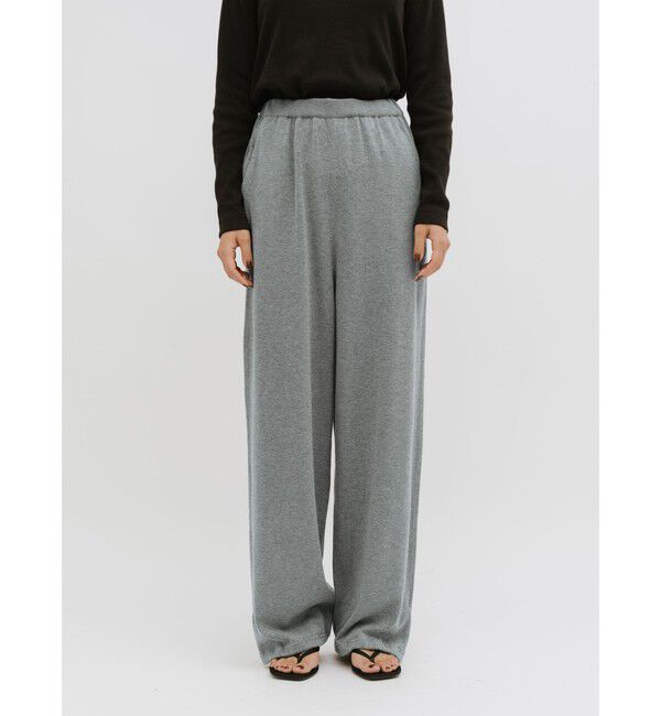 MIDIUMISOLID「MIDIUMISOLID for Ladies カームニットパンツ」|その他|