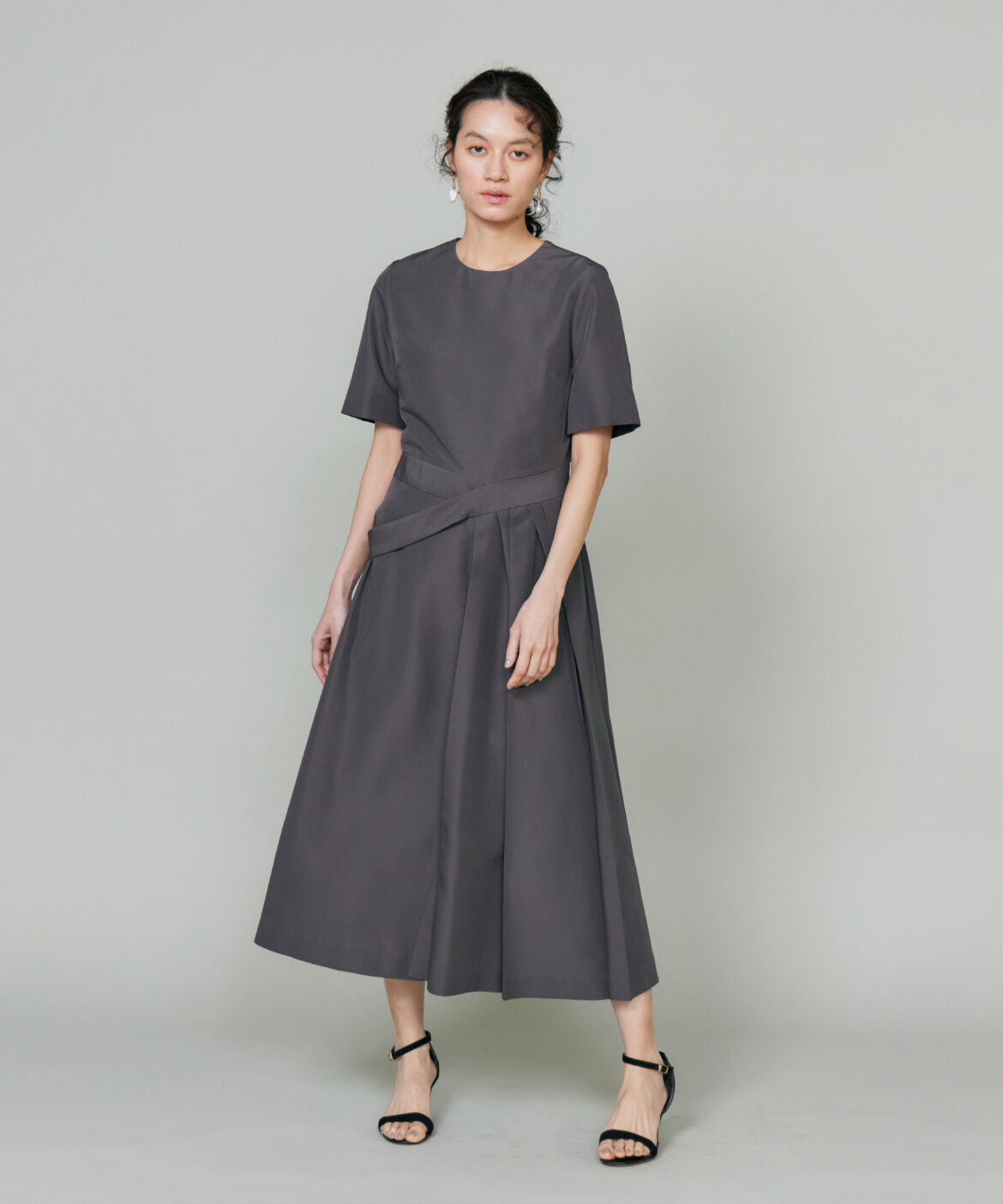la veille by SUPERIOR CLOSET「ラップスカートワンピース」|ワンピース|