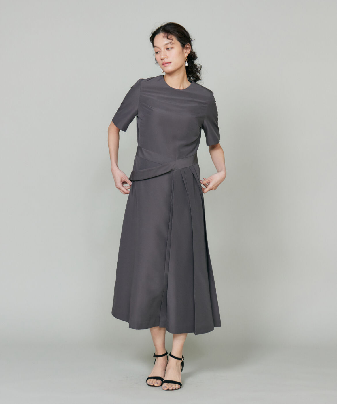 la veille by SUPERIOR CLOSET「ラップスカートワンピース」|ワンピース|