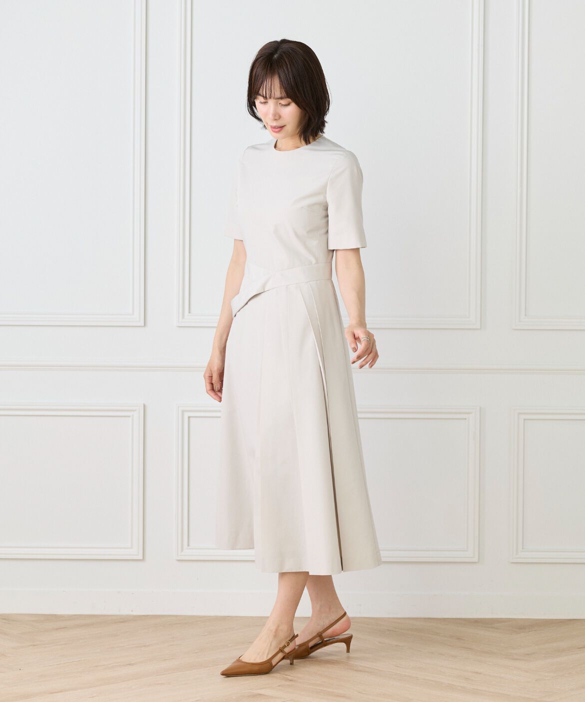 la veille by SUPERIOR CLOSET「ラップスカートワンピース」|ワンピース|