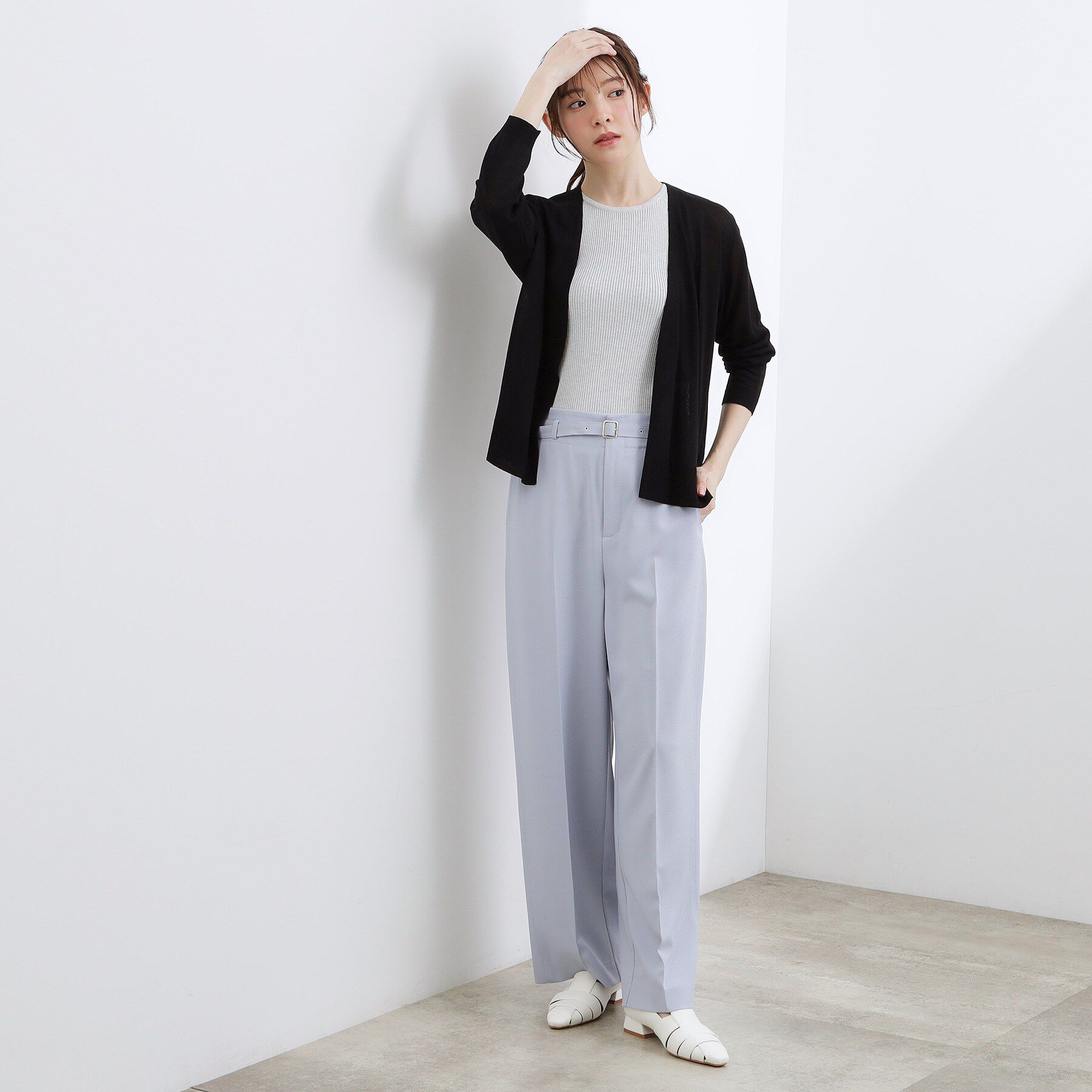 grove「高評価！【UVカット】ベーシックショートカーディガン」|カーディガン|