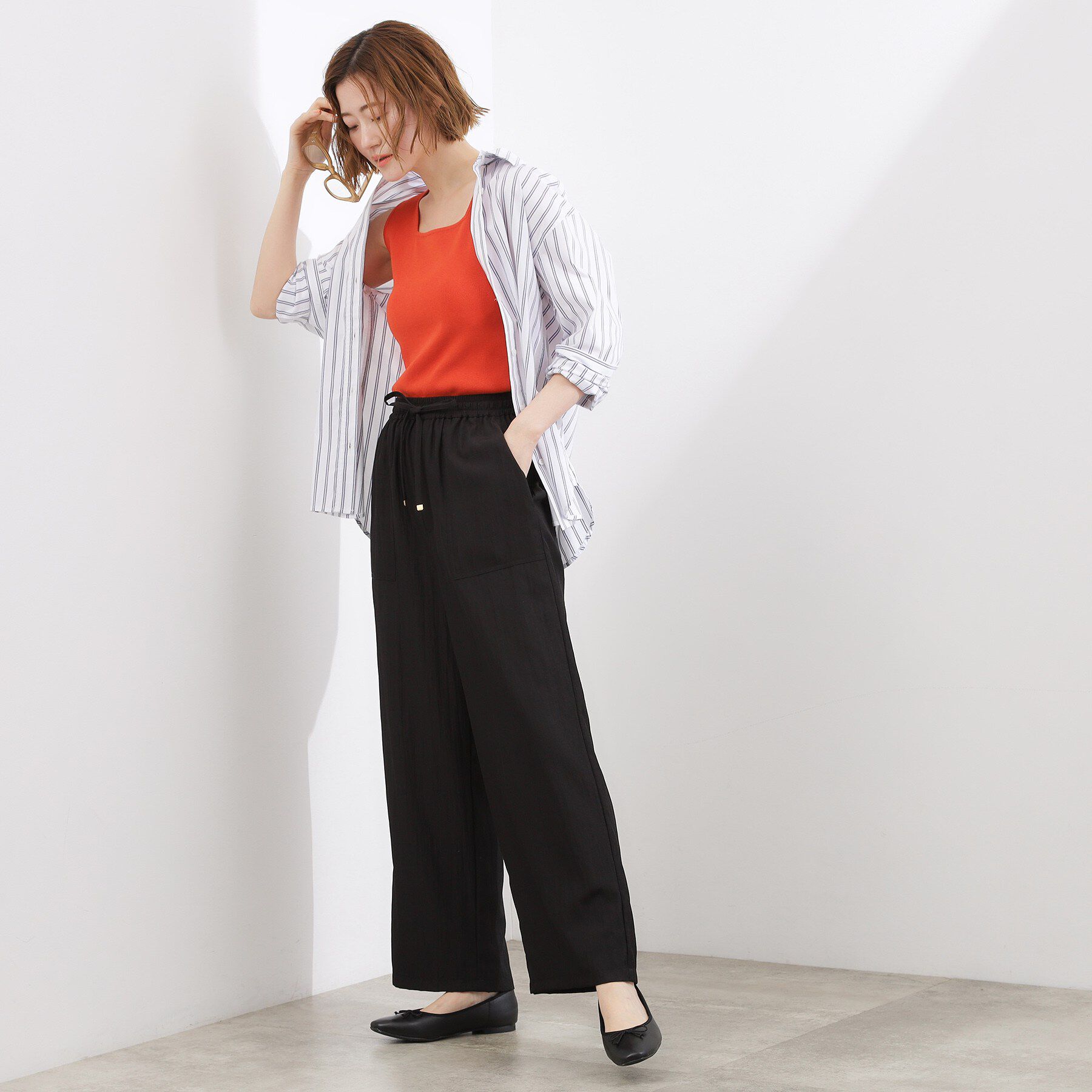 grove「リラックスドロストイージーワイドパンツ」|その他|