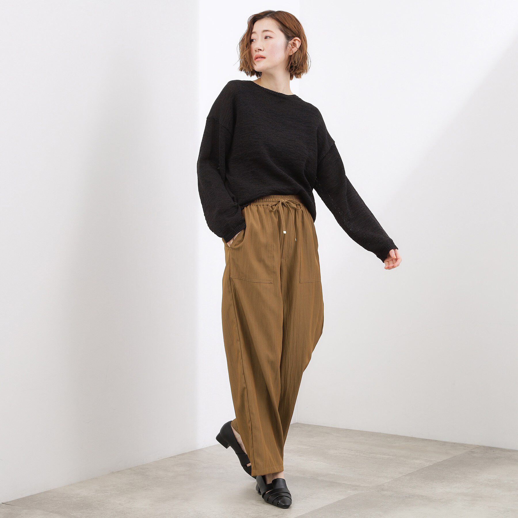 grove「リラックスドロストイージーワイドパンツ」|その他|