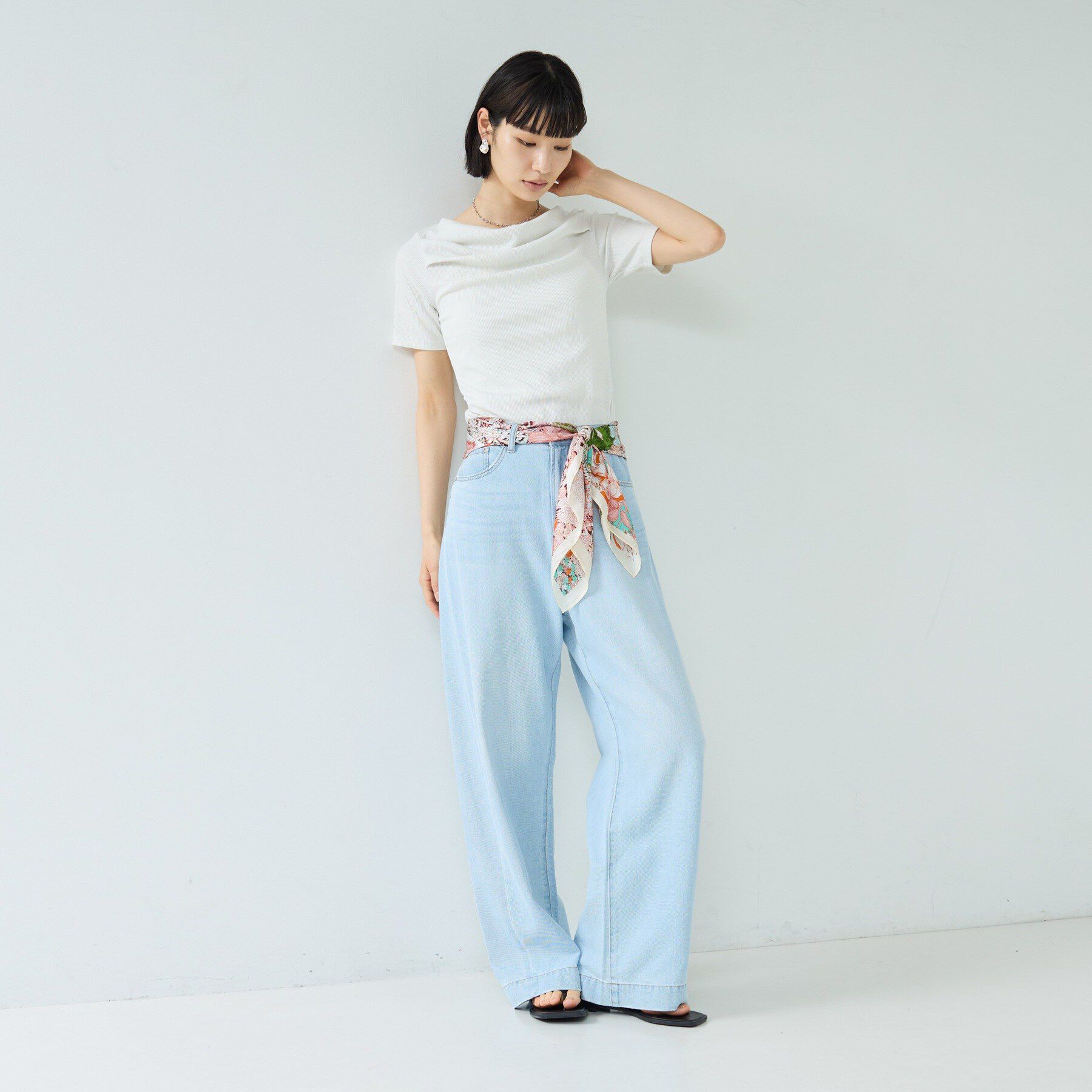 GALLEST「オフショルハーフスリーブカットソー」|Tシャツ・カットソー|
