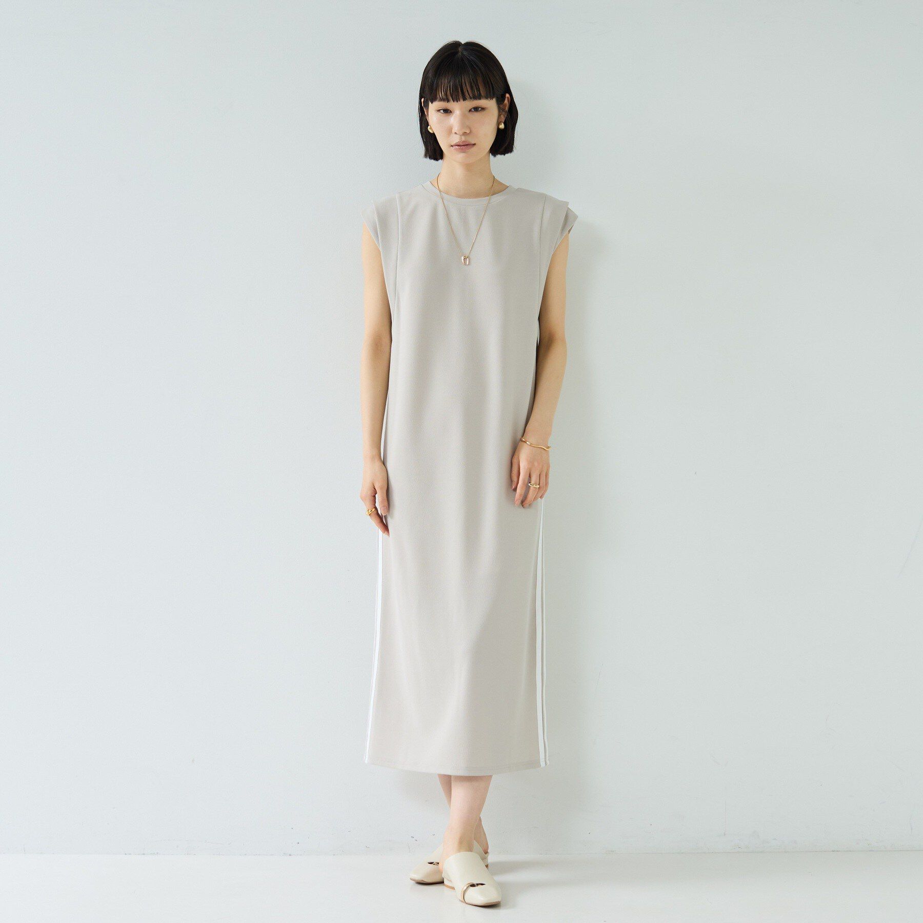 GALLEST「サイドラインジョーゼットワンピース」|ワンピース|