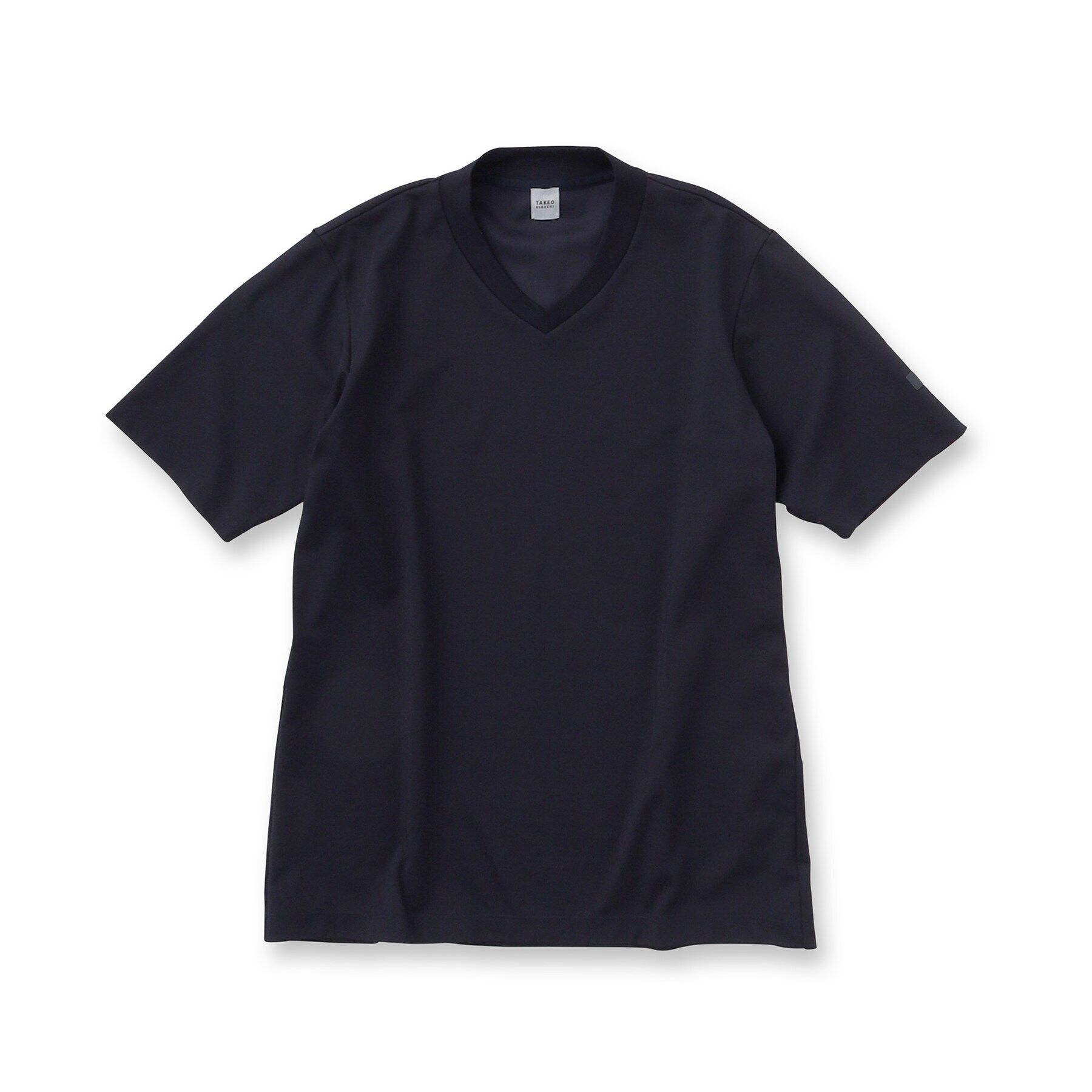 TAKEO KIKUCHI「テーラードジャージ Vネック」|Tシャツ・カットソー|